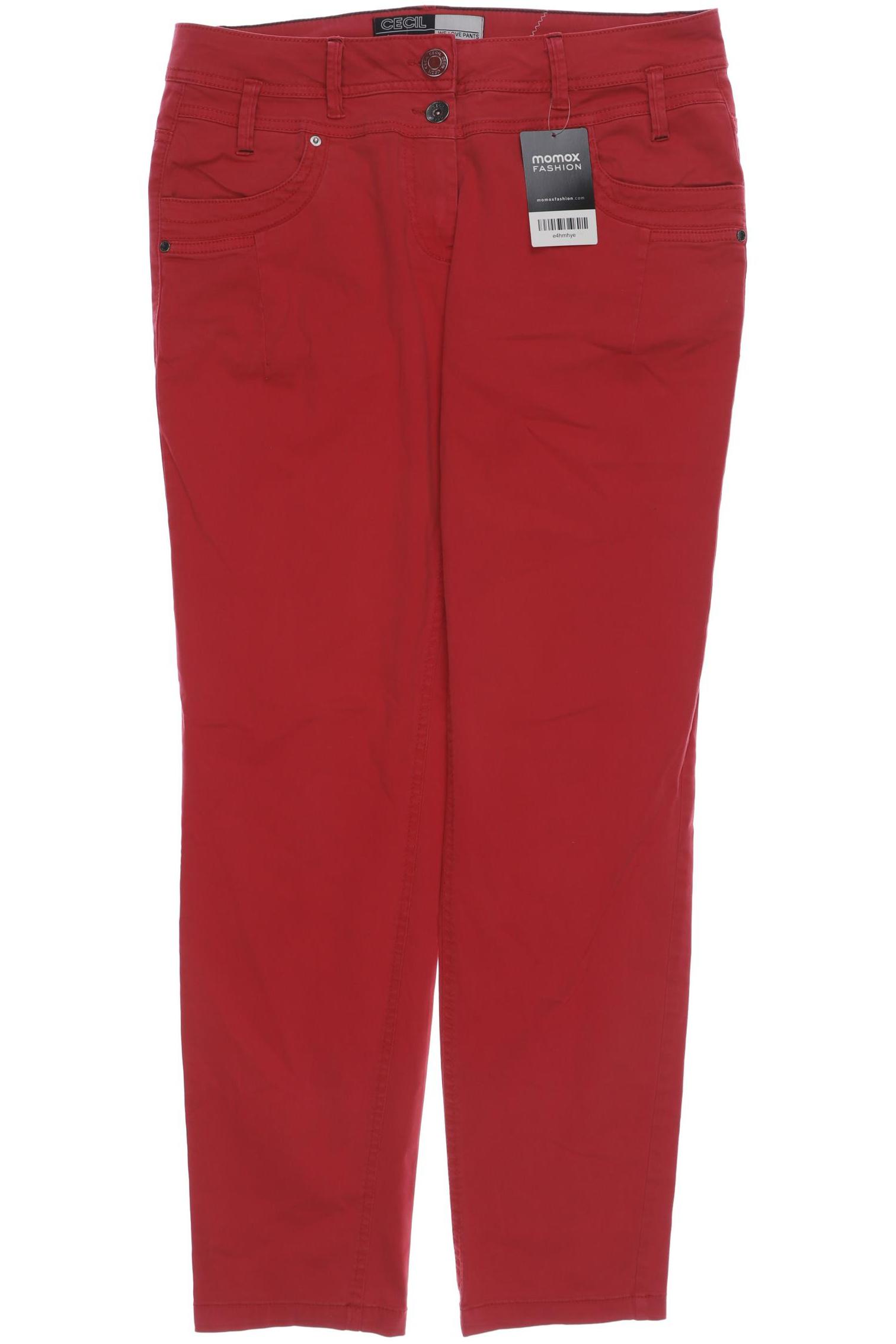 

CECIL Damen Jeans, rot