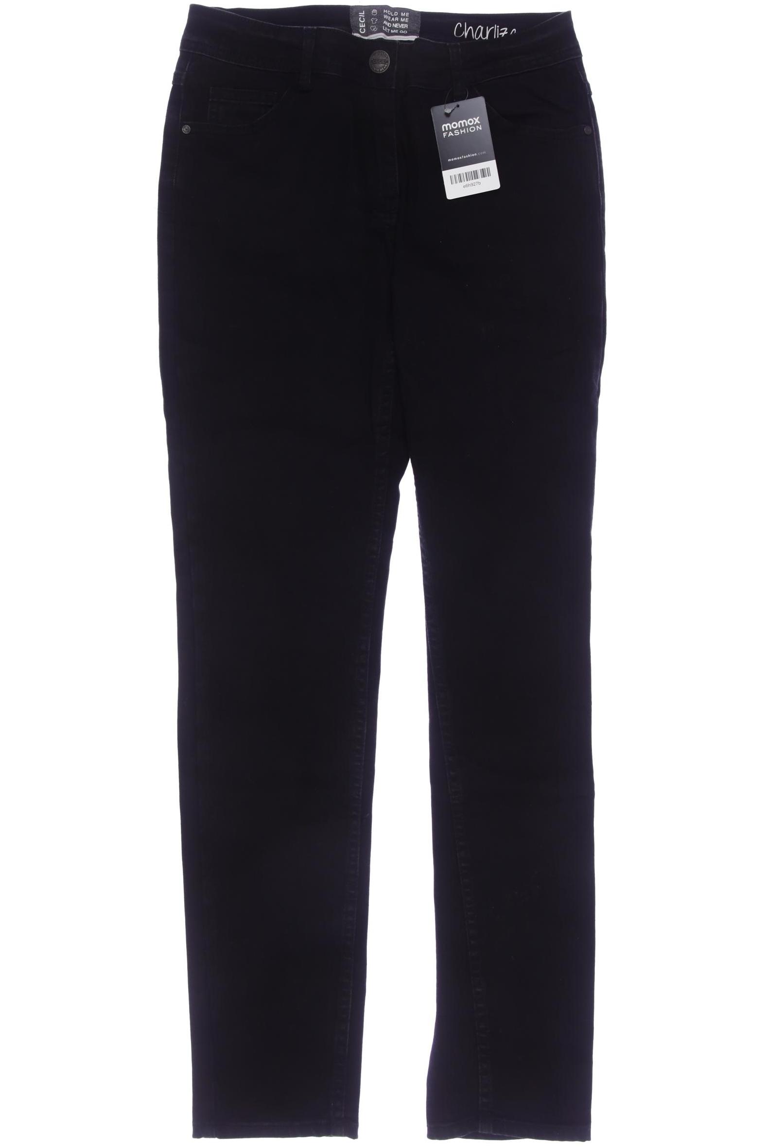 

Cecil Damen Jeans, schwarz, Gr. 28
