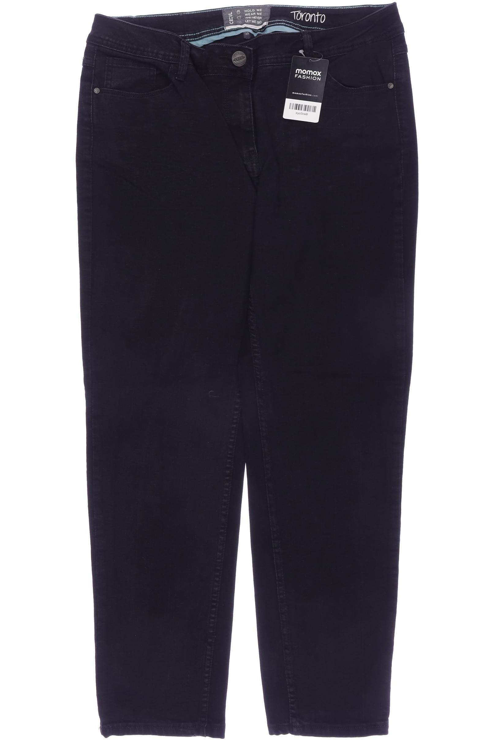 

Cecil Damen Jeans, schwarz, Gr. 33