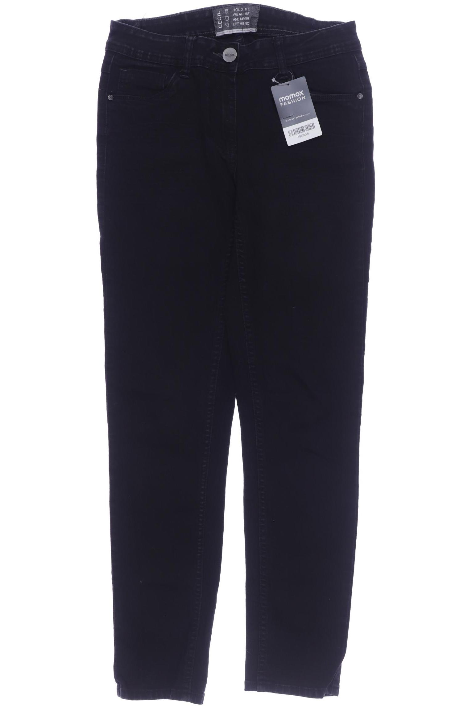 

Cecil Damen Jeans, schwarz, Gr. 36