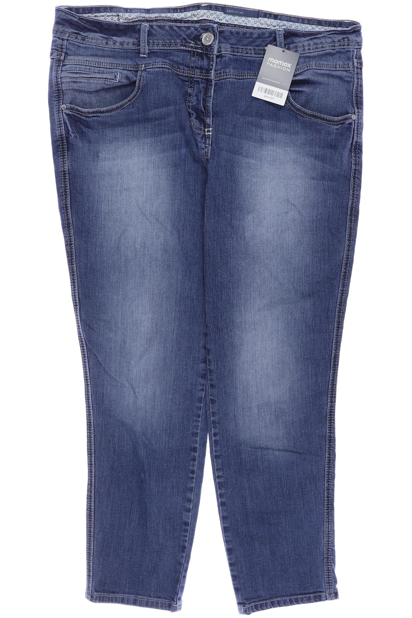 

CECIL Damen Jeans, blau