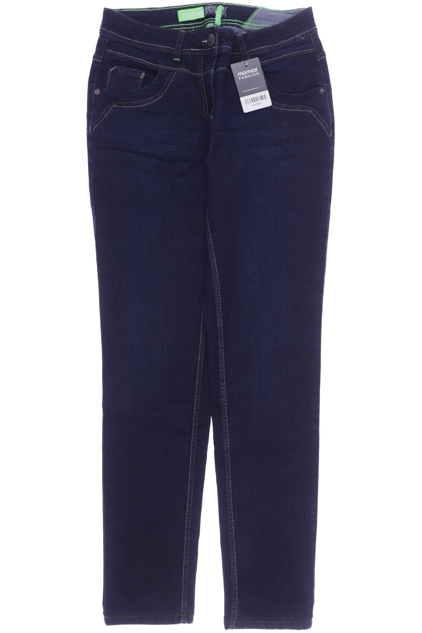 

CECIL Damen Jeans, marineblau