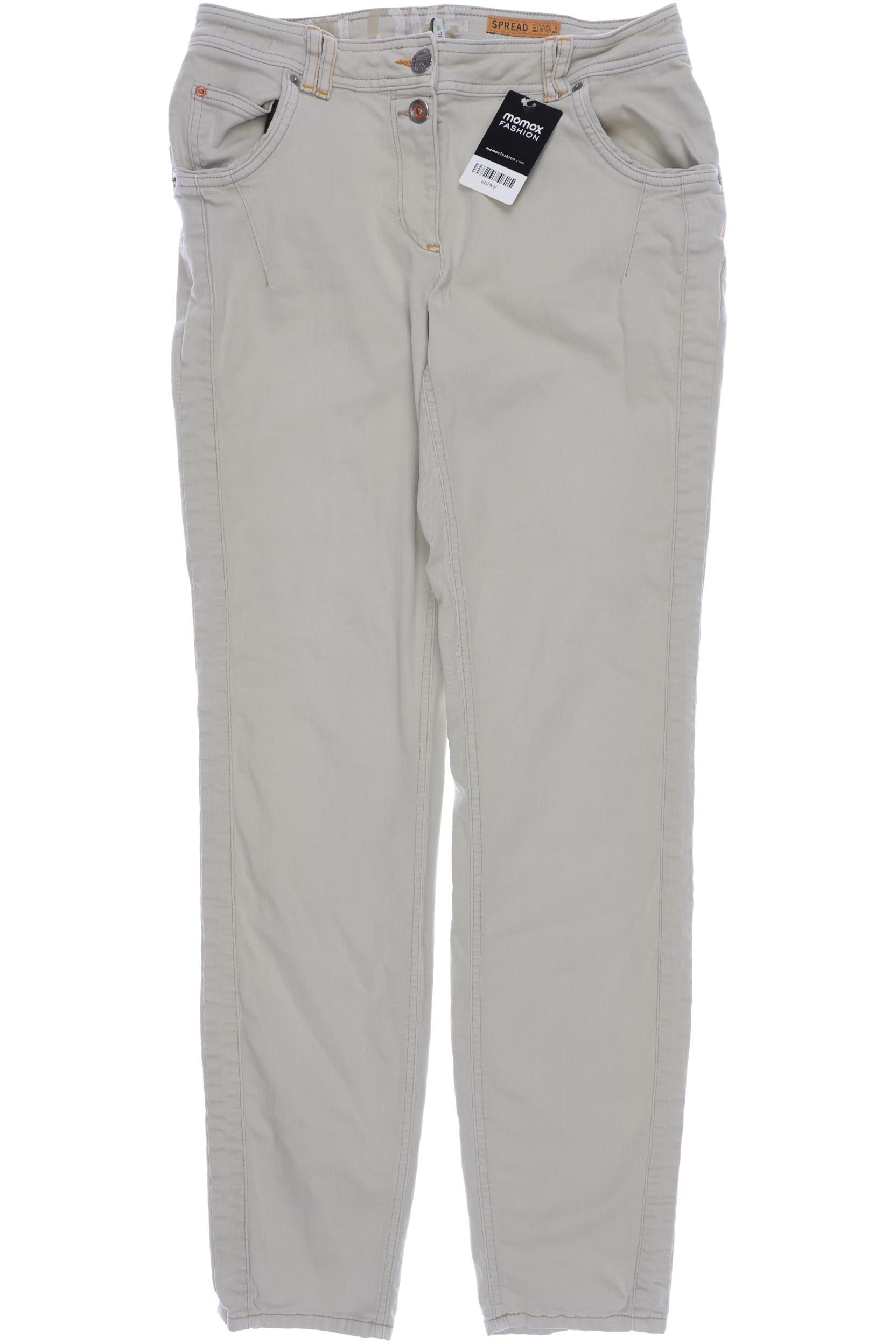 

Cecil Damen Jeans, cremeweiß, Gr. 42