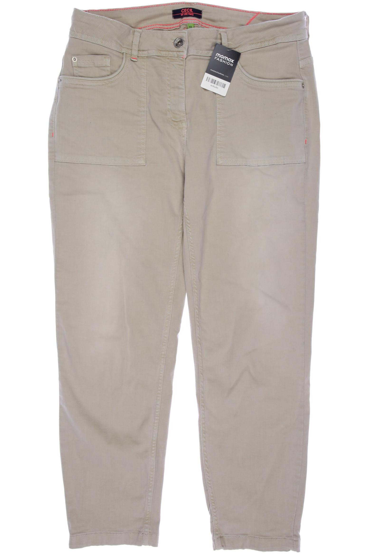 

CECIL Damen Jeans, beige