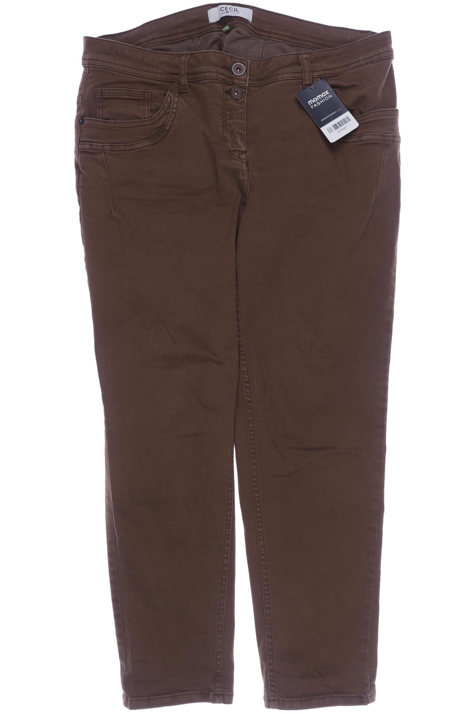 

Cecil Damen Jeans, braun, Gr. 44