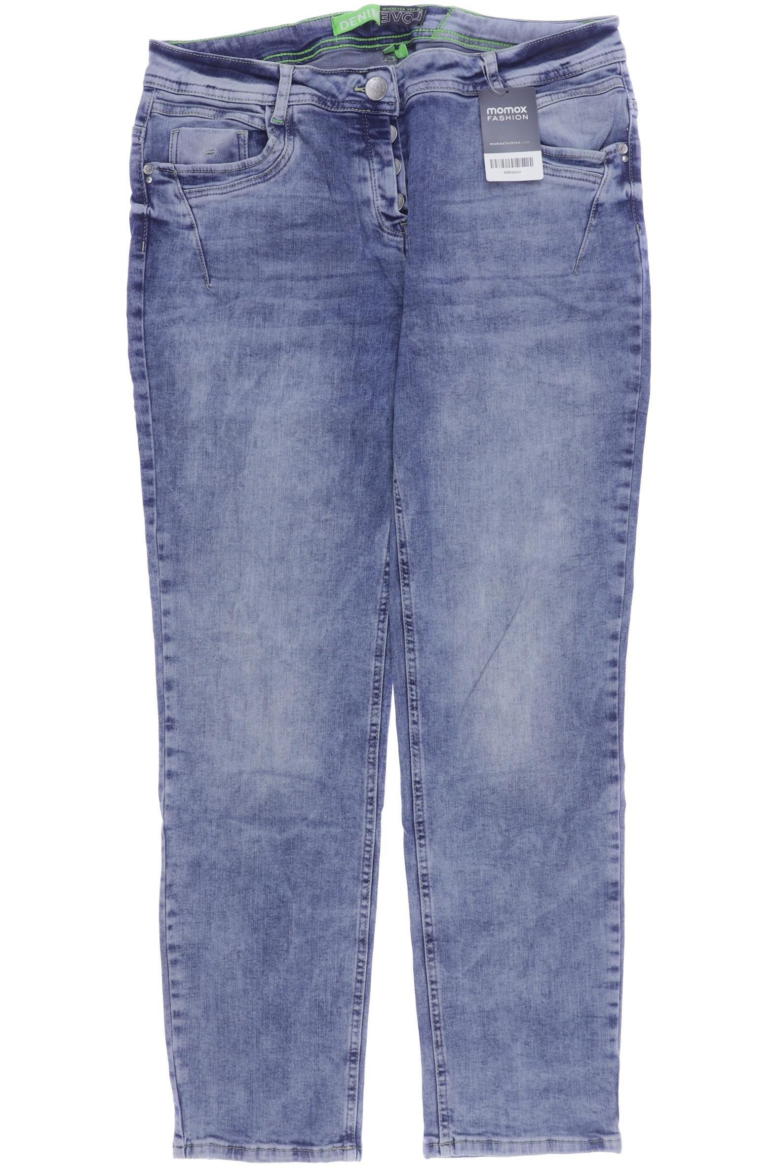 

CECIL Damen Jeans, blau