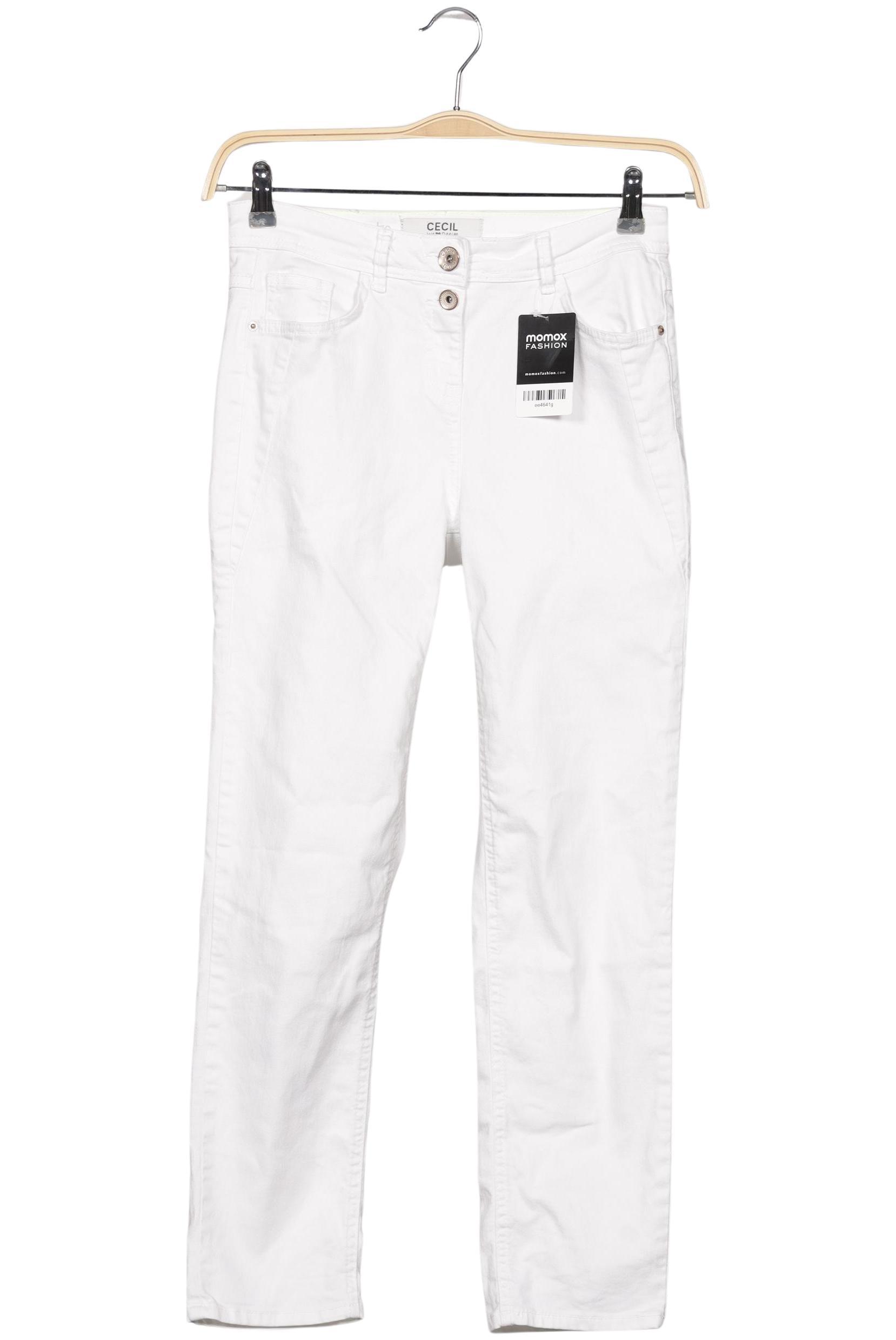 

Cecil Damen Jeans, weiß, Gr. 27
