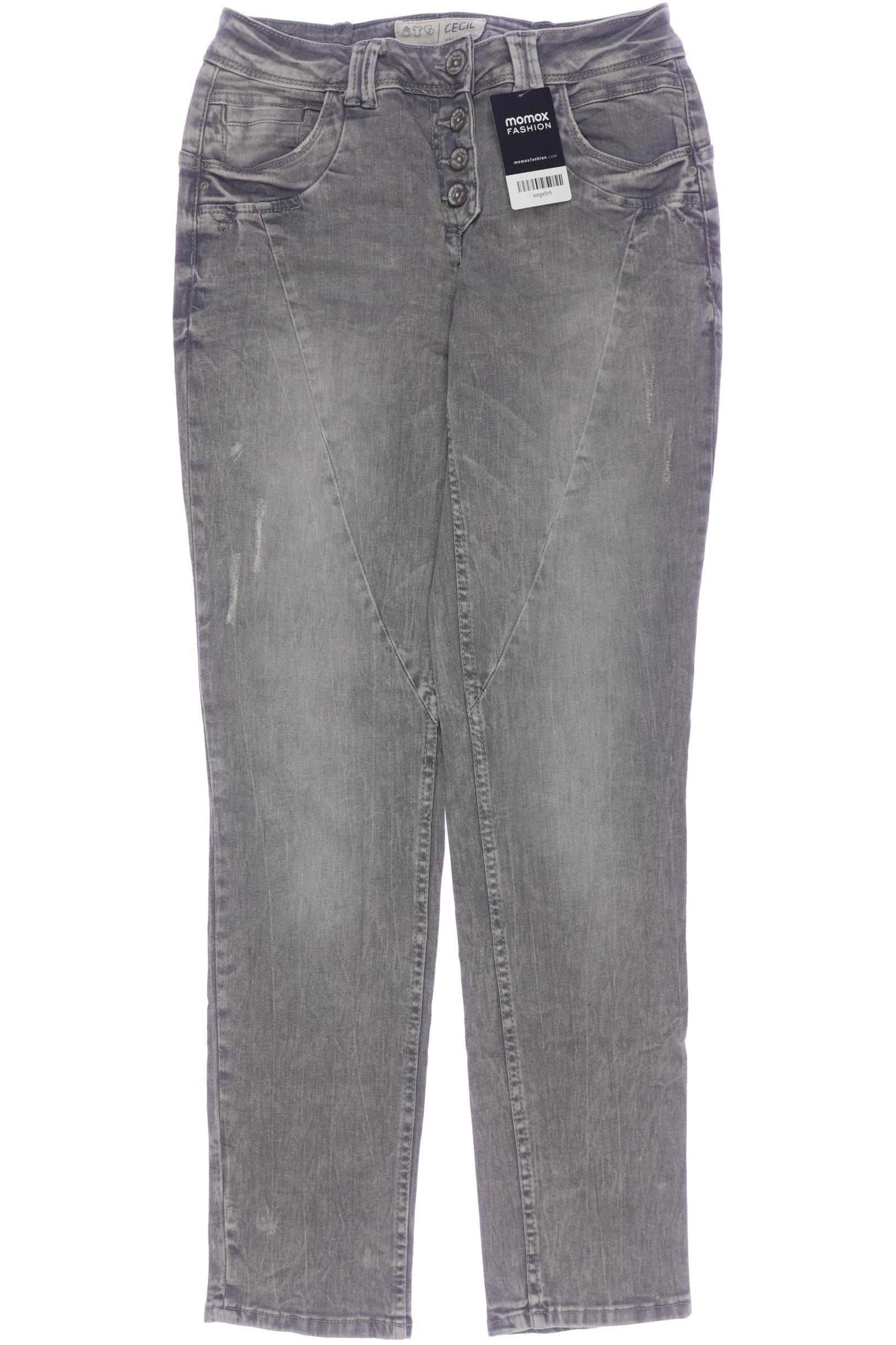 

Cecil Damen Jeans, grau, Gr. 29