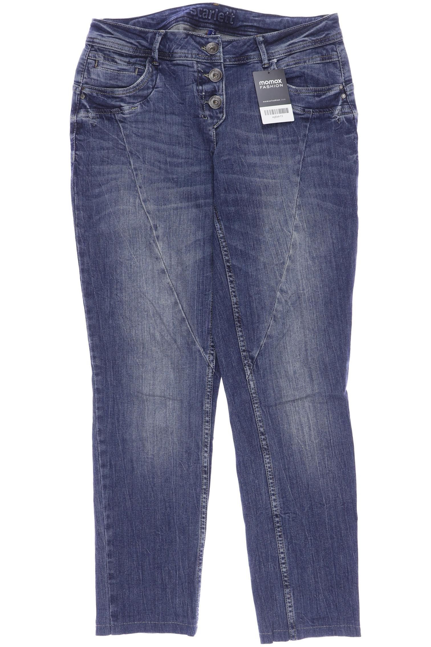 

CECIL Damen Jeans, blau