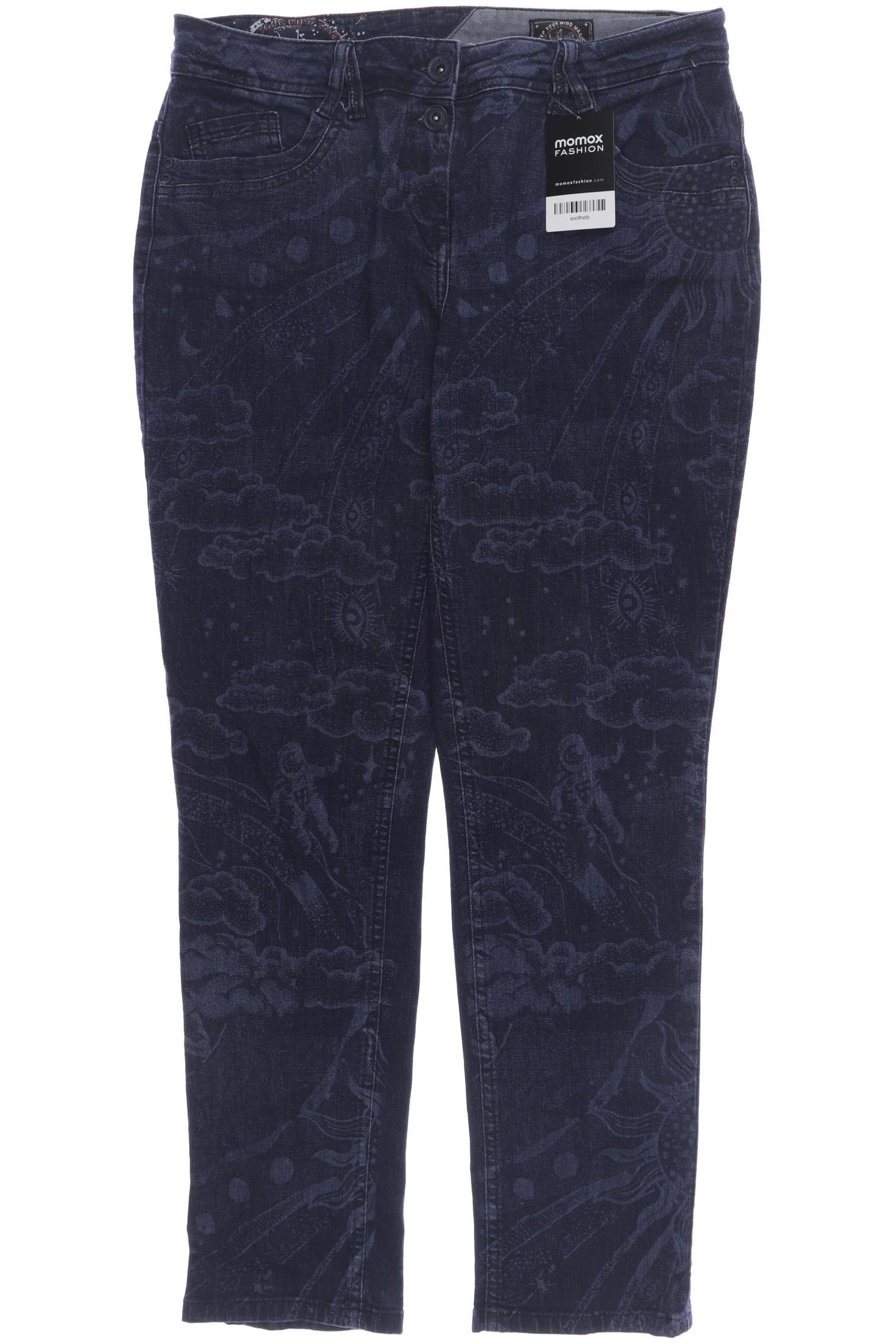 

CECIL Damen Jeans, marineblau