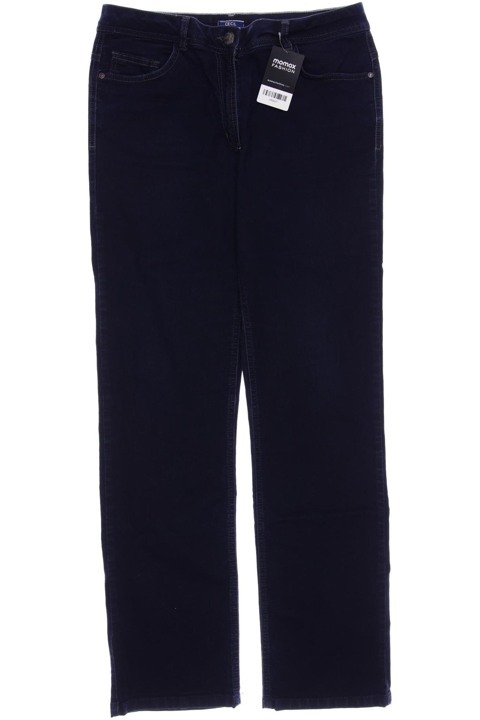 

CECIL Damen Jeans, marineblau