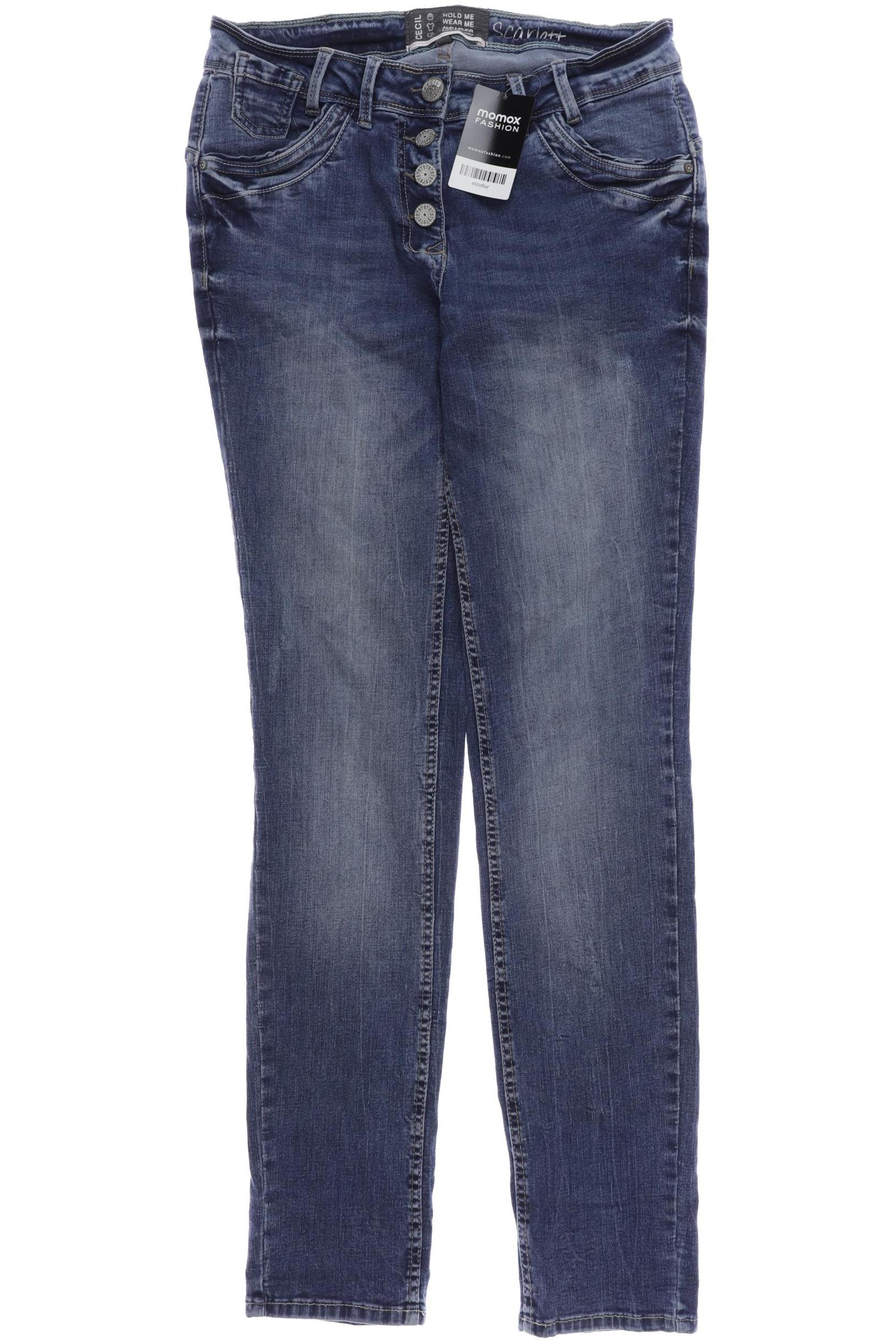 

Cecil Damen Jeans, marineblau, Gr. 28