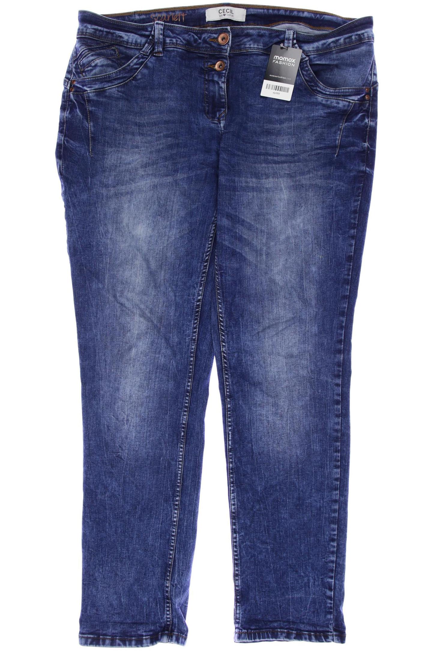 

CECIL Damen Jeans, marineblau