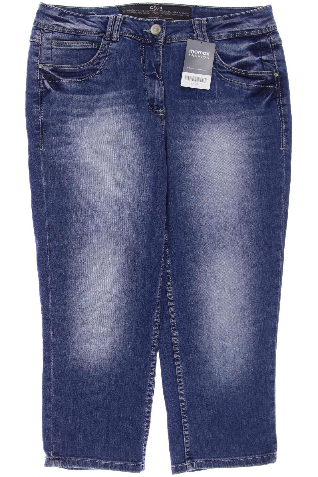 

CECIL Damen Jeans, blau