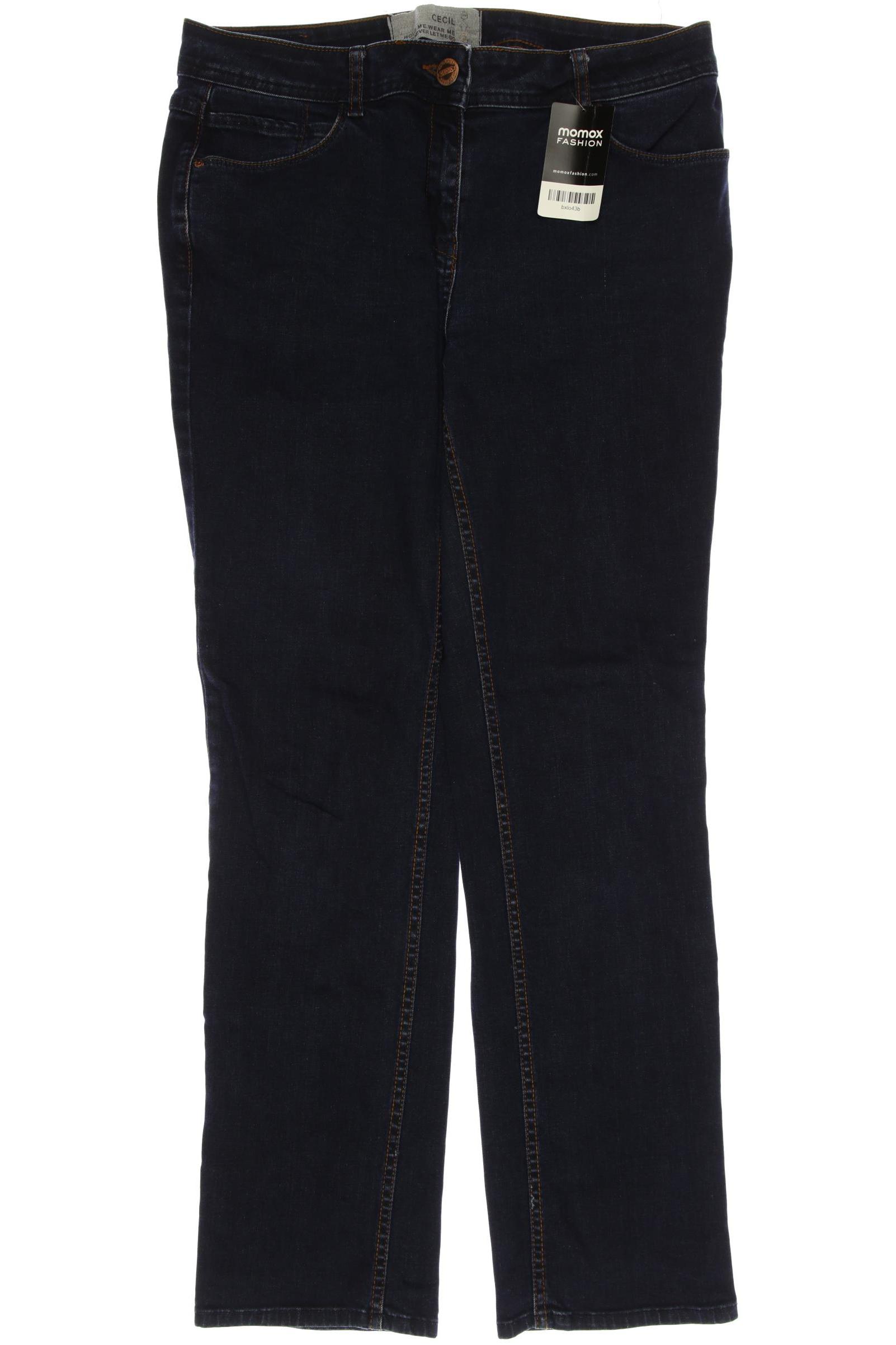 

CECIL Damen Jeans, marineblau