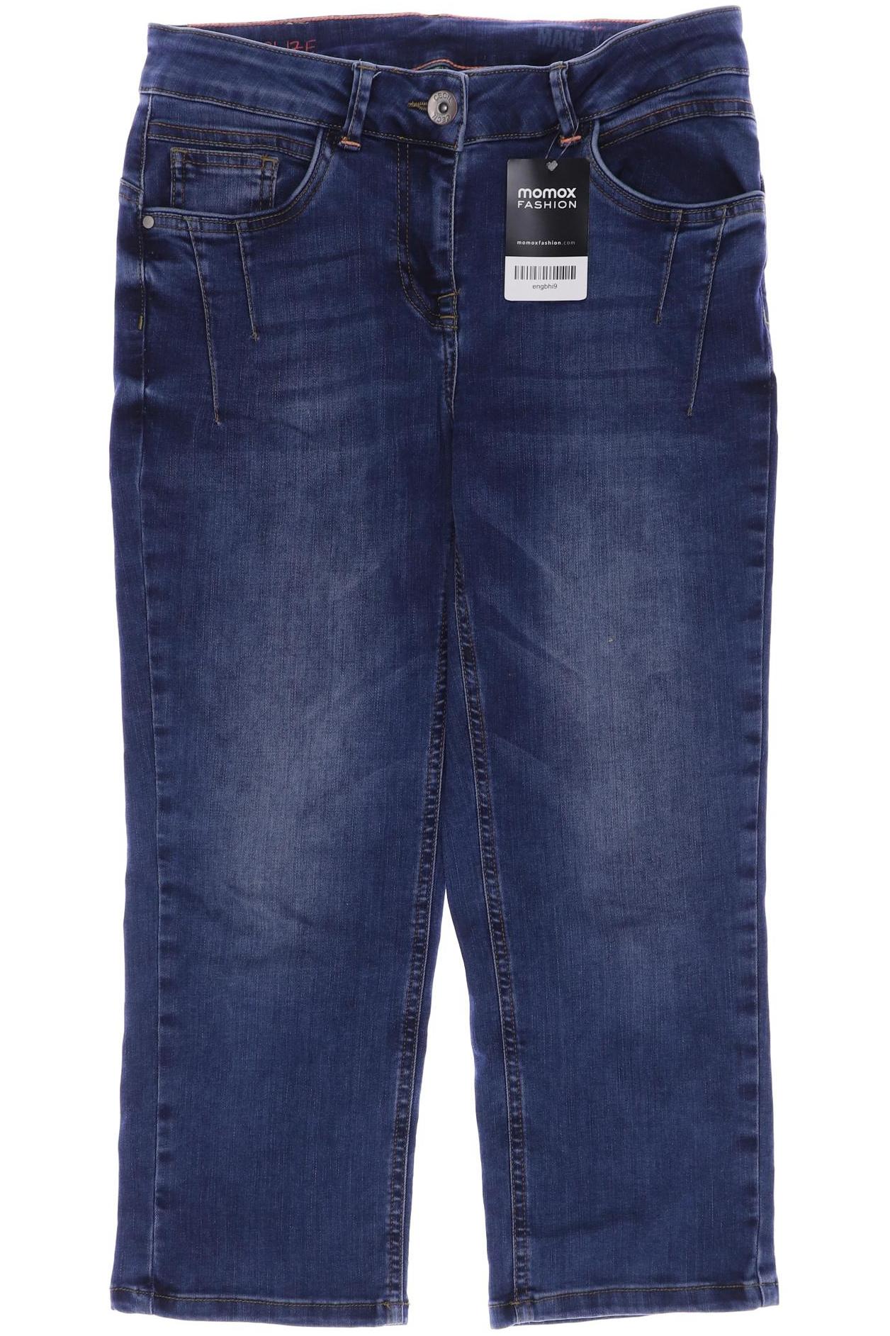

CECIL Damen Jeans, blau