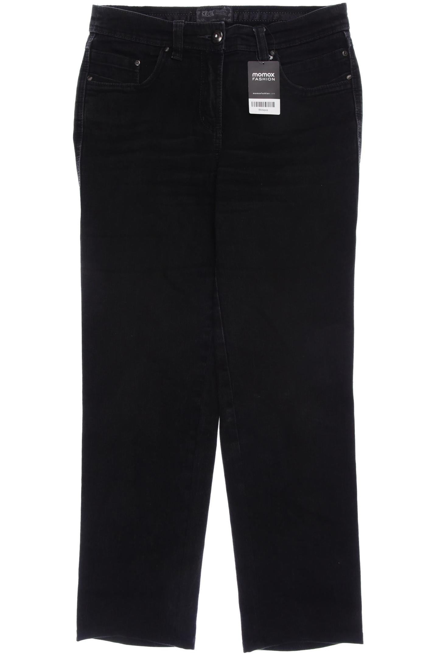 

Cecil Damen Jeans, schwarz, Gr. 30