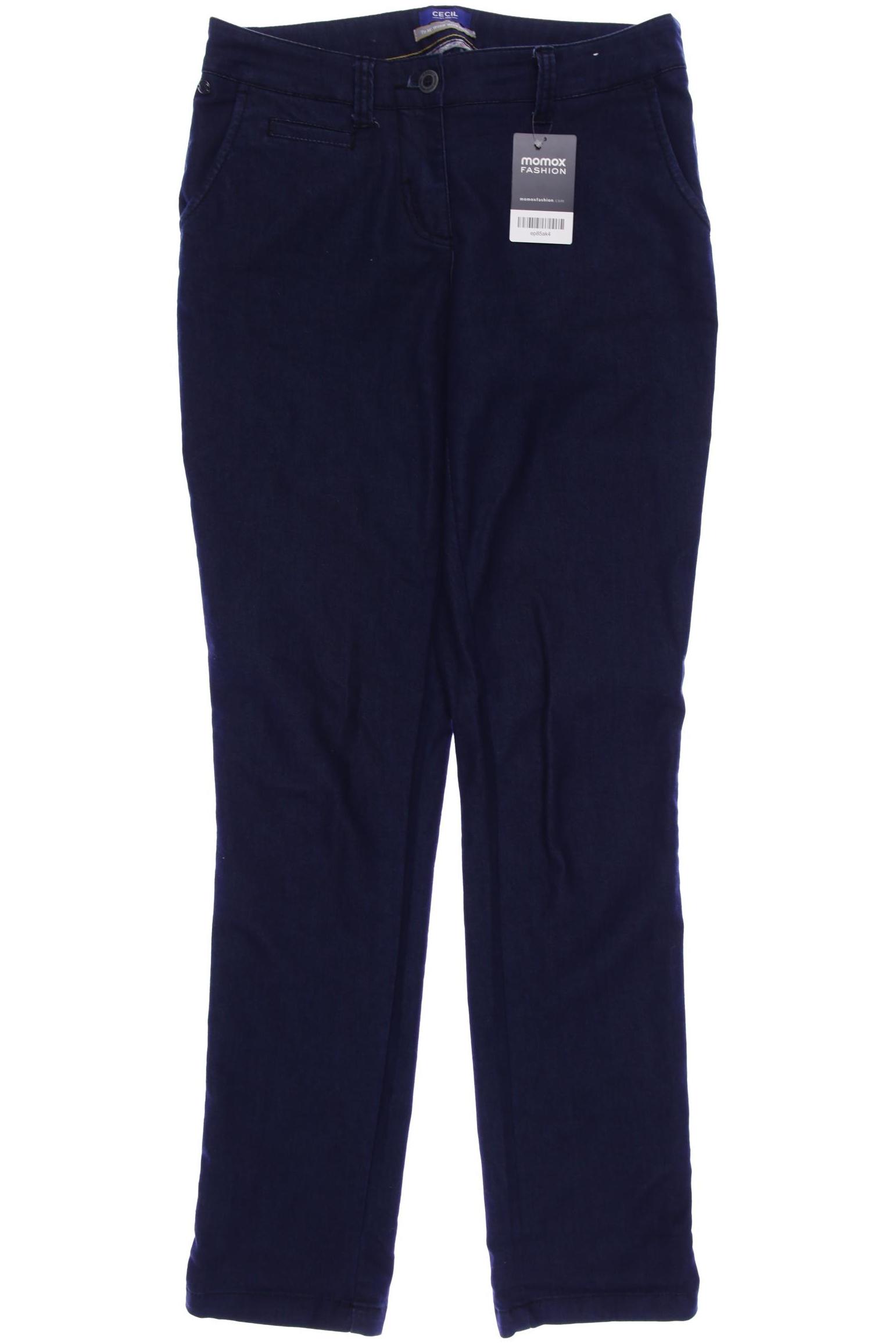 

CECIL Damen Jeans, marineblau