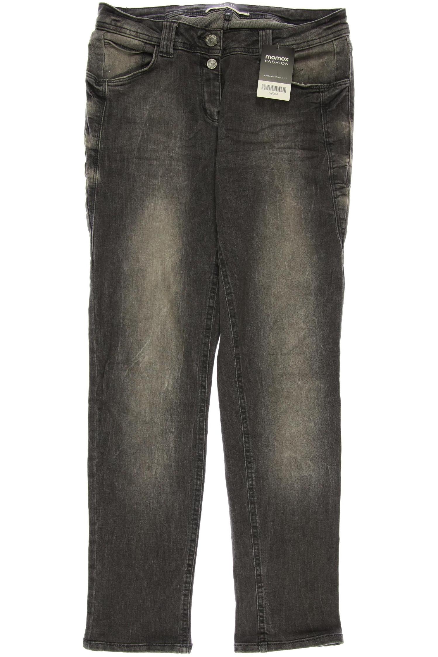 

Cecil Damen Jeans, grau, Gr. 28