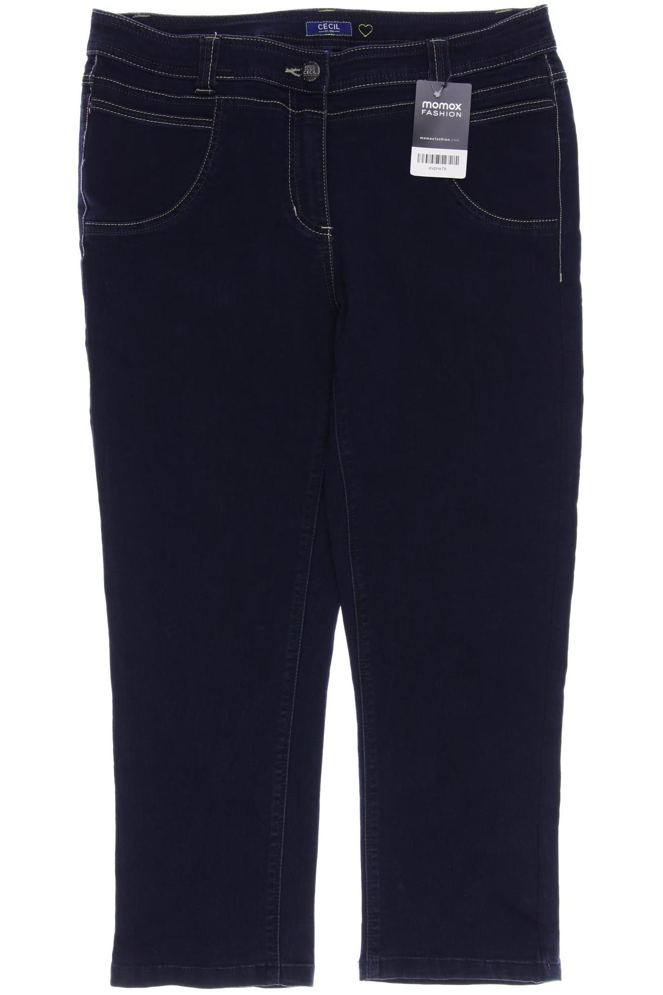 

CECIL Damen Jeans, marineblau