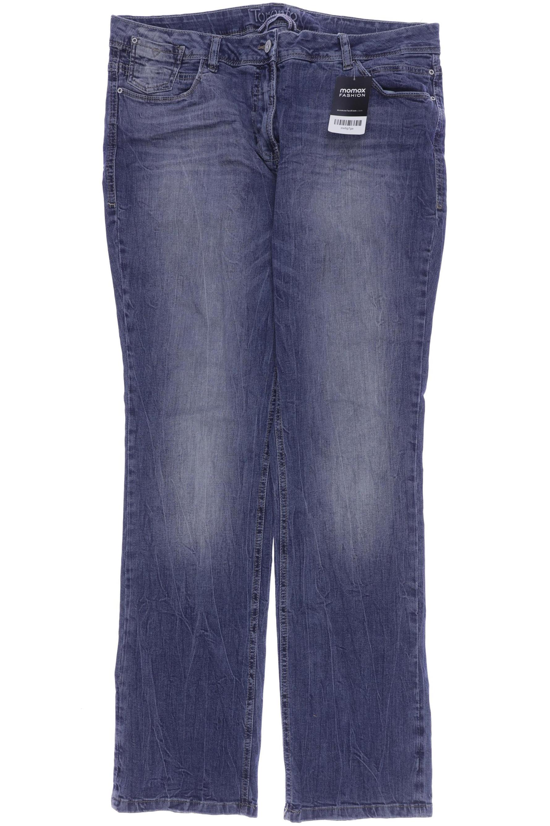 

CECIL Damen Jeans, blau