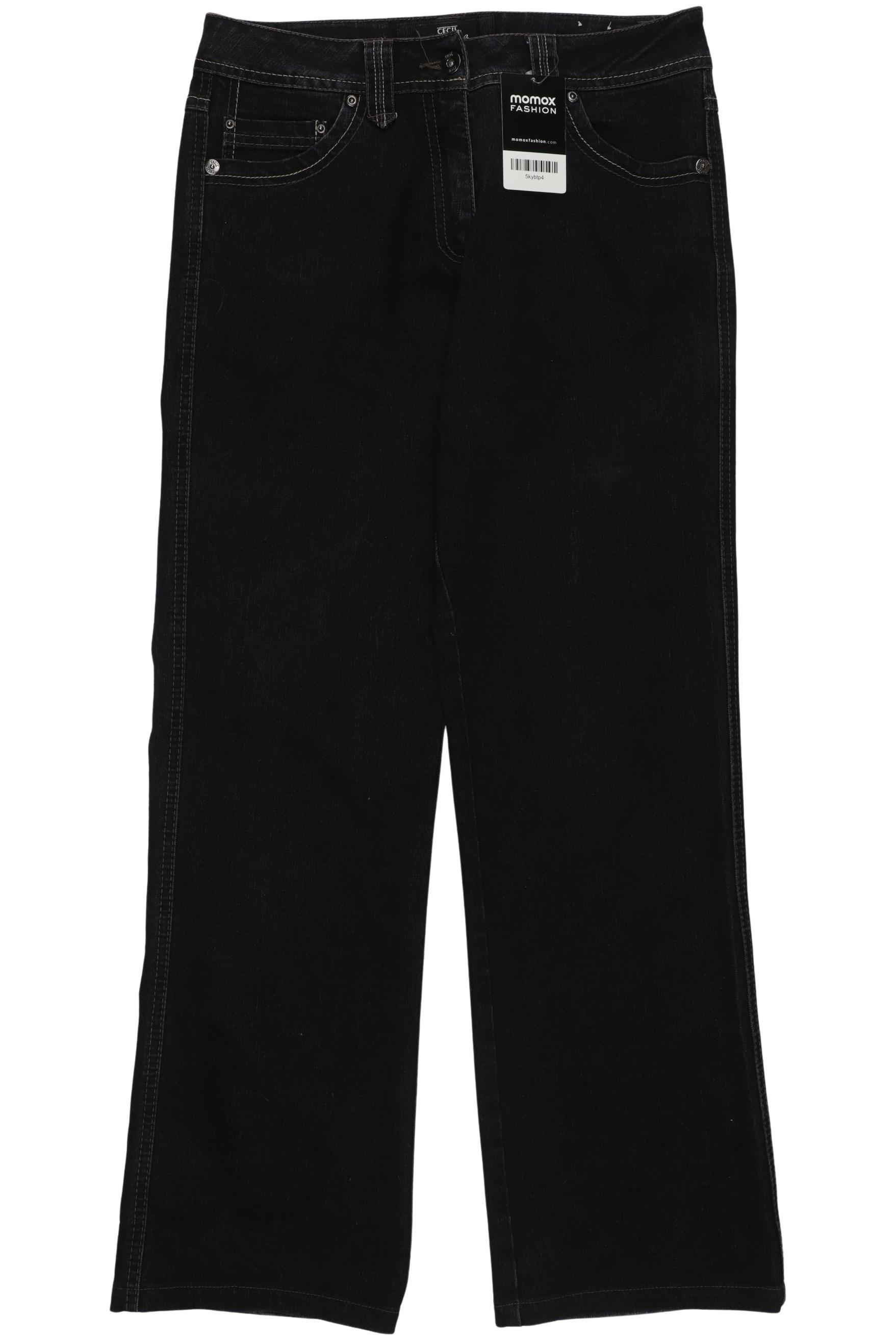 

Cecil Damen Jeans, schwarz, Gr. 30