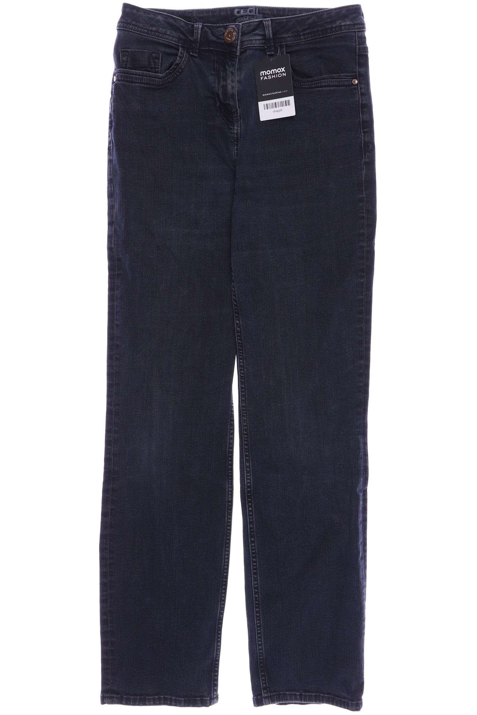 

CECIL Damen Jeans, marineblau