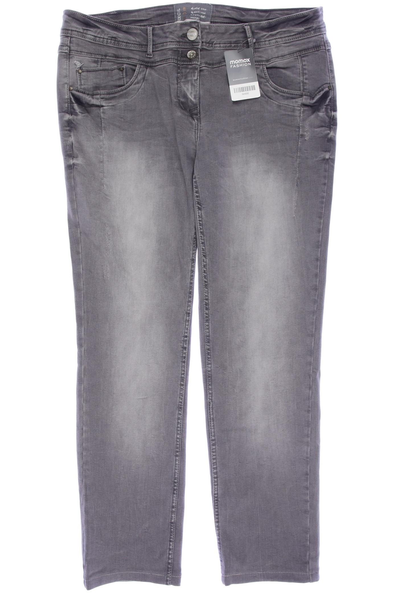 

Cecil Damen Jeans, grau, Gr. 34