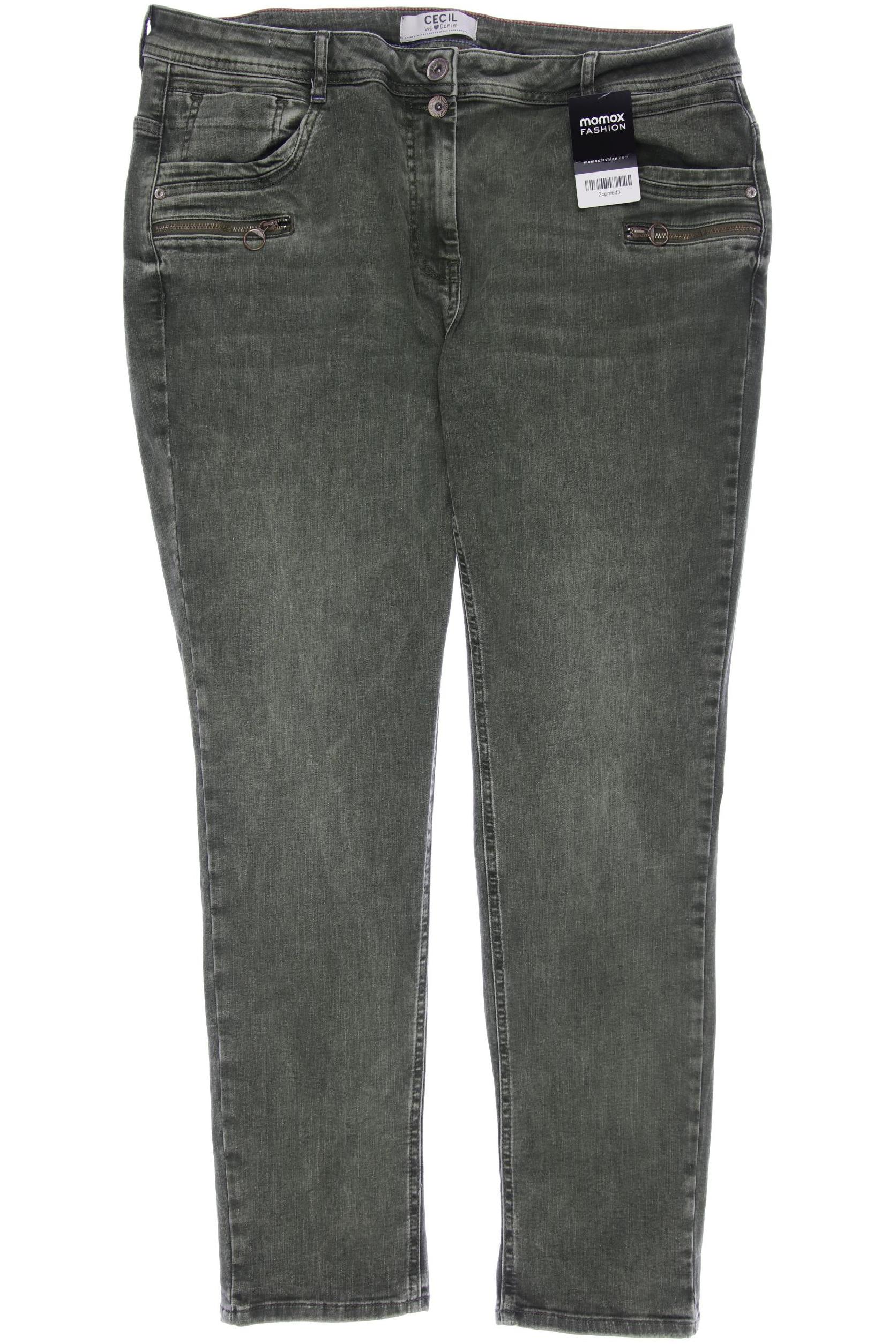 

Cecil Damen Jeans, grün, Gr. 36