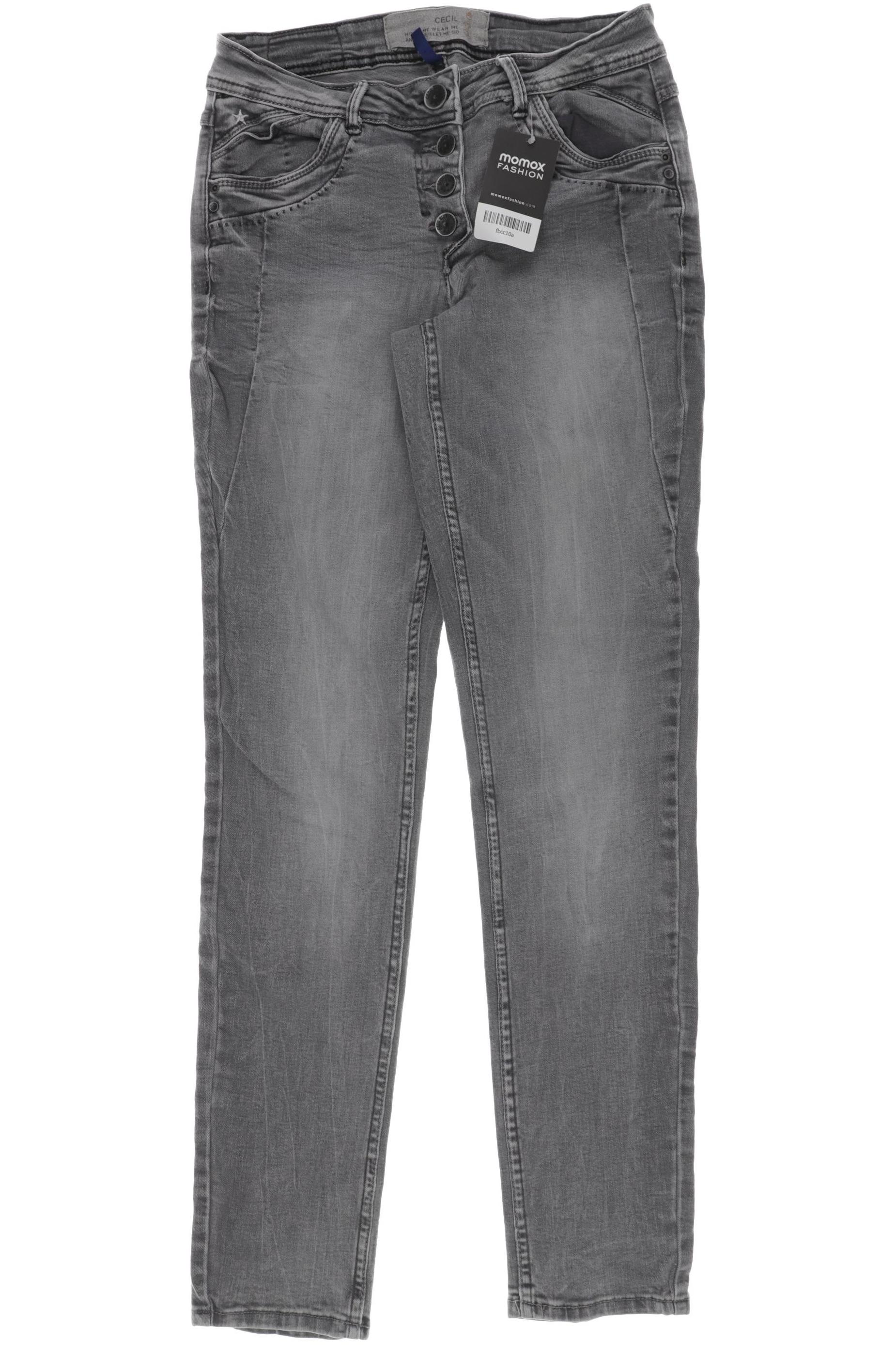 

Cecil Damen Jeans, grau, Gr. 26