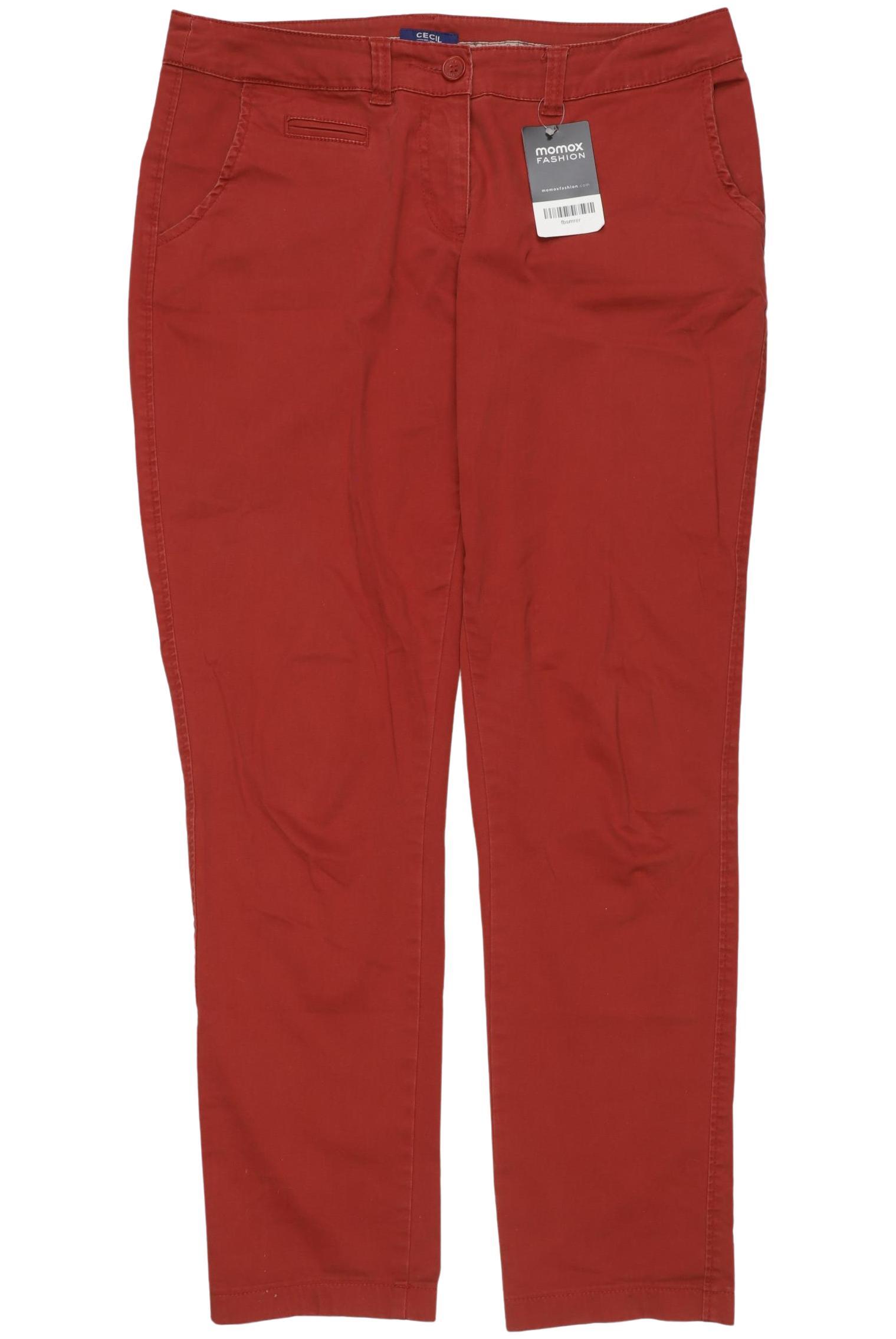 

Cecil Damen Jeans, rot, Gr. 29