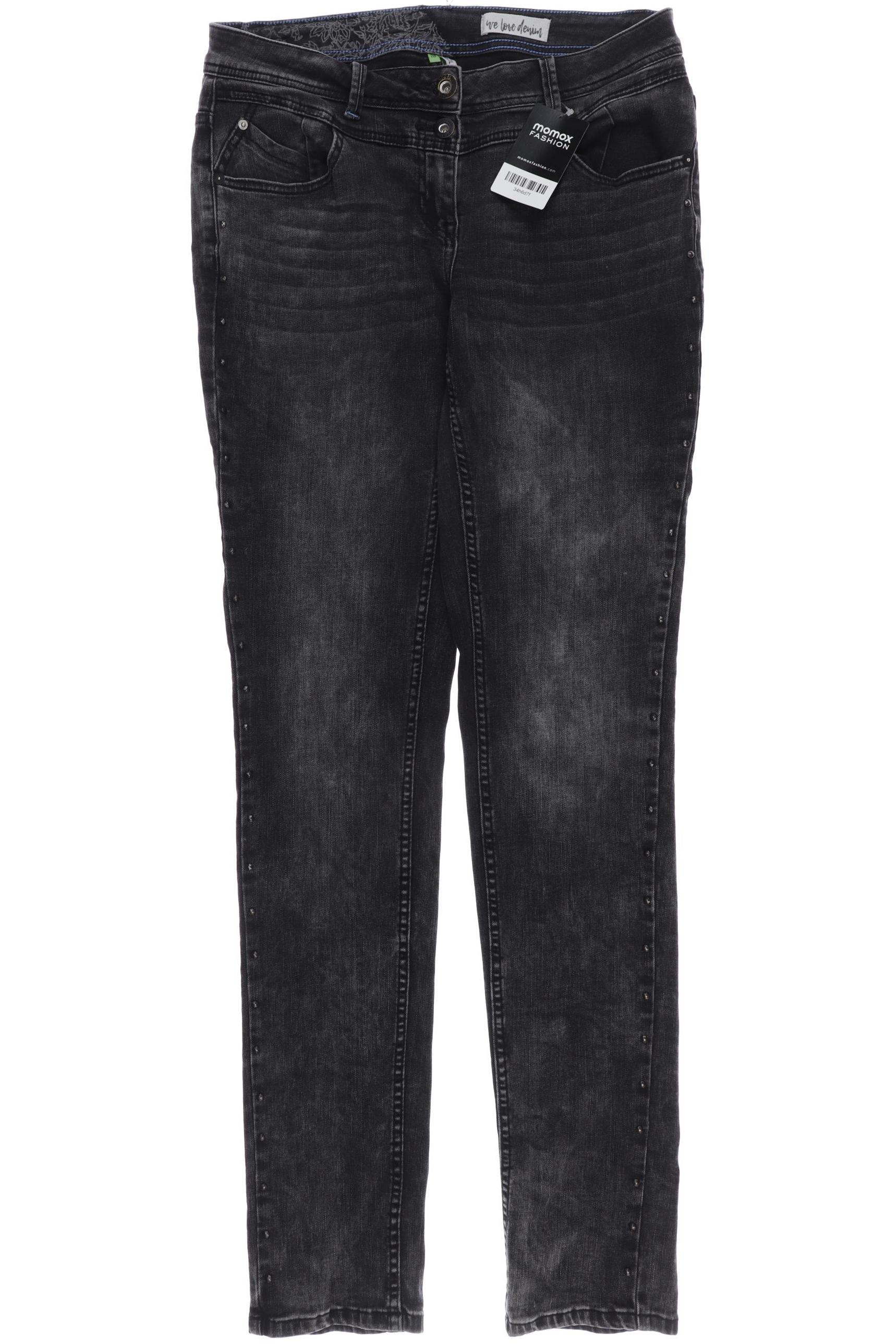 

Cecil Damen Jeans, schwarz, Gr. 28