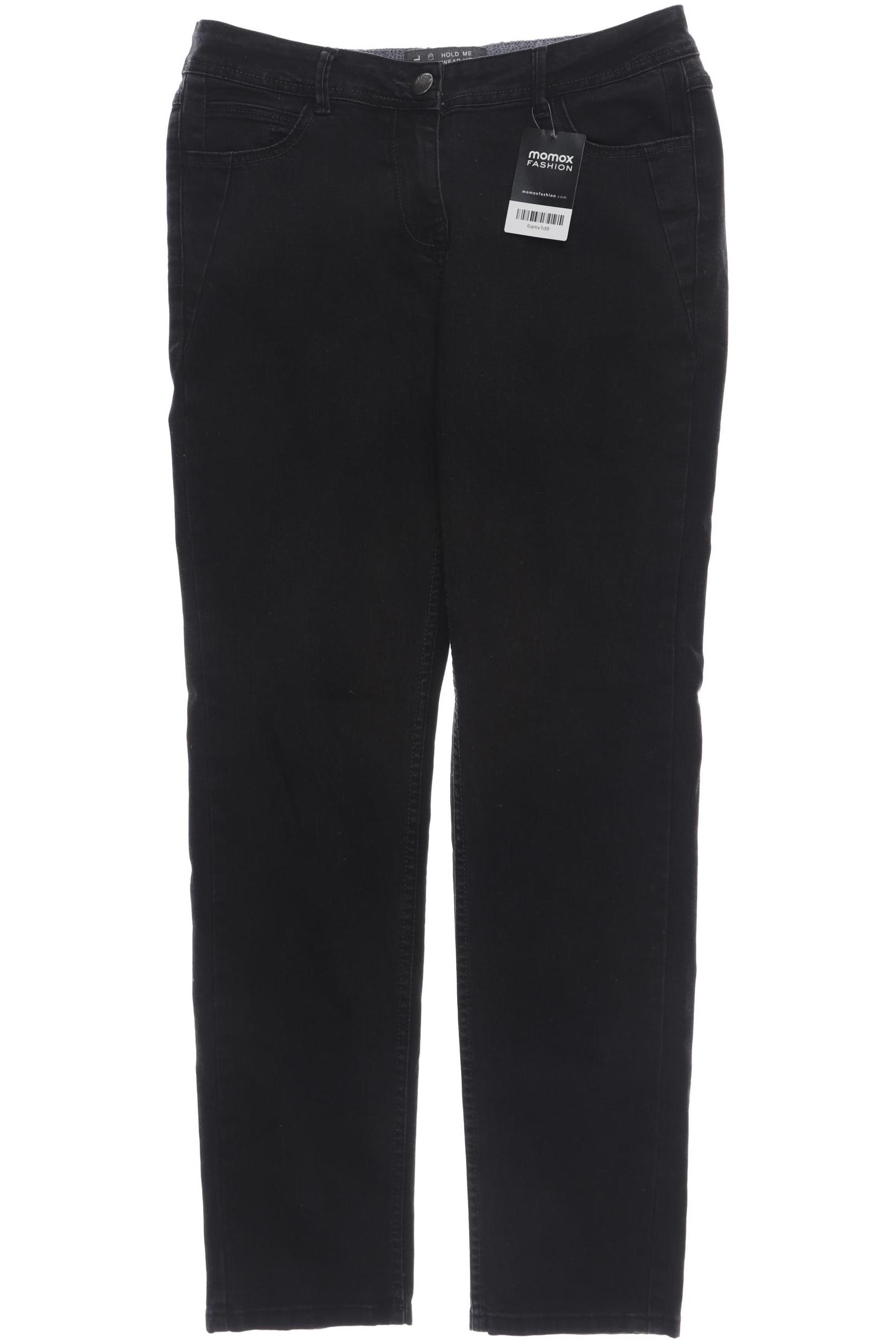 

CECIL Damen Jeans, schwarz