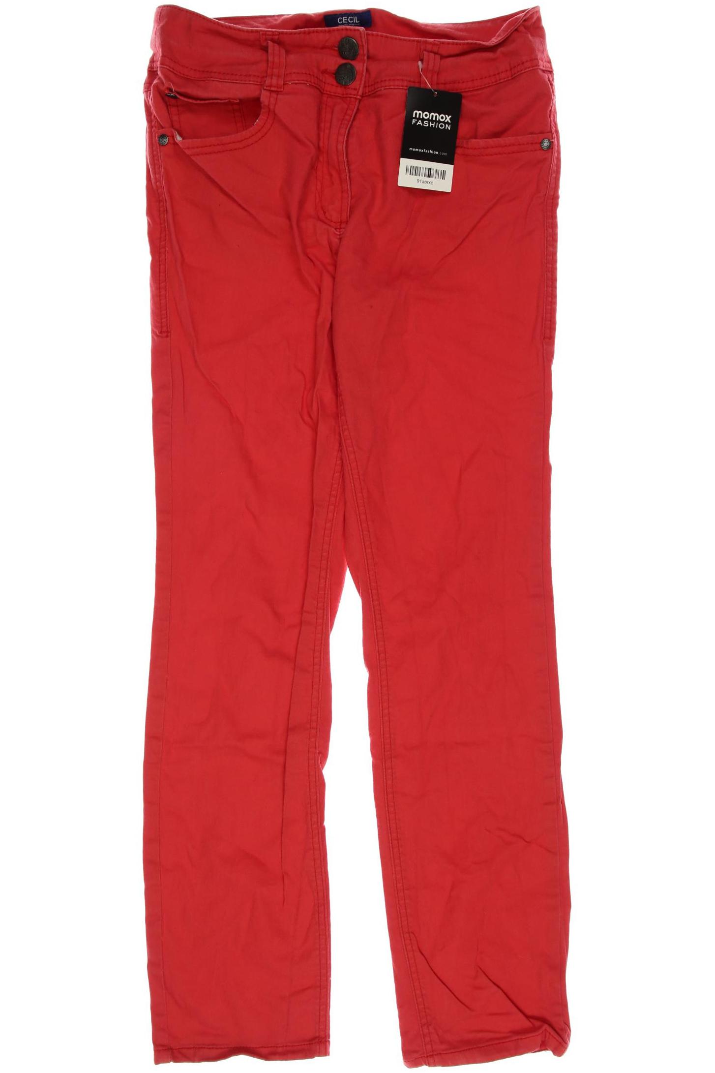 

Cecil Damen Jeans, rot, Gr. 28