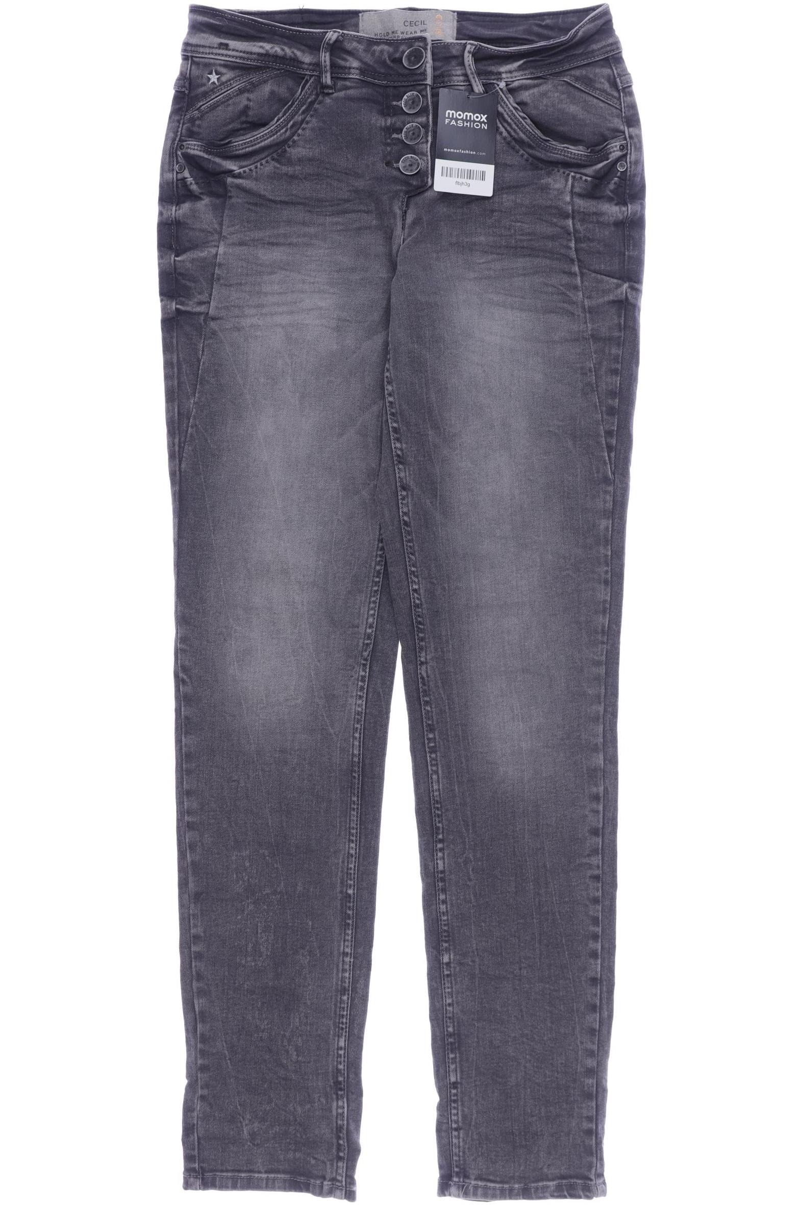 

Cecil Damen Jeans, grau, Gr. 27