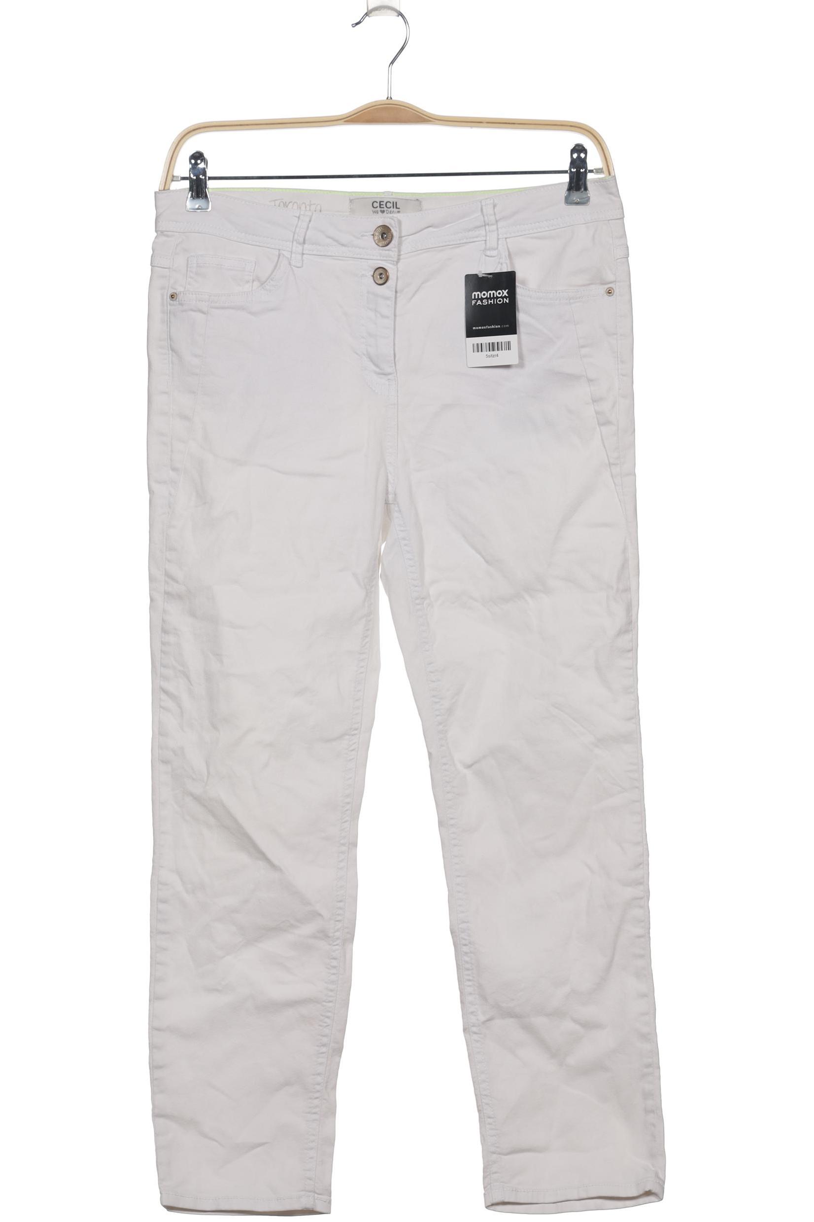 

Cecil Damen Jeans, weiß, Gr. 32