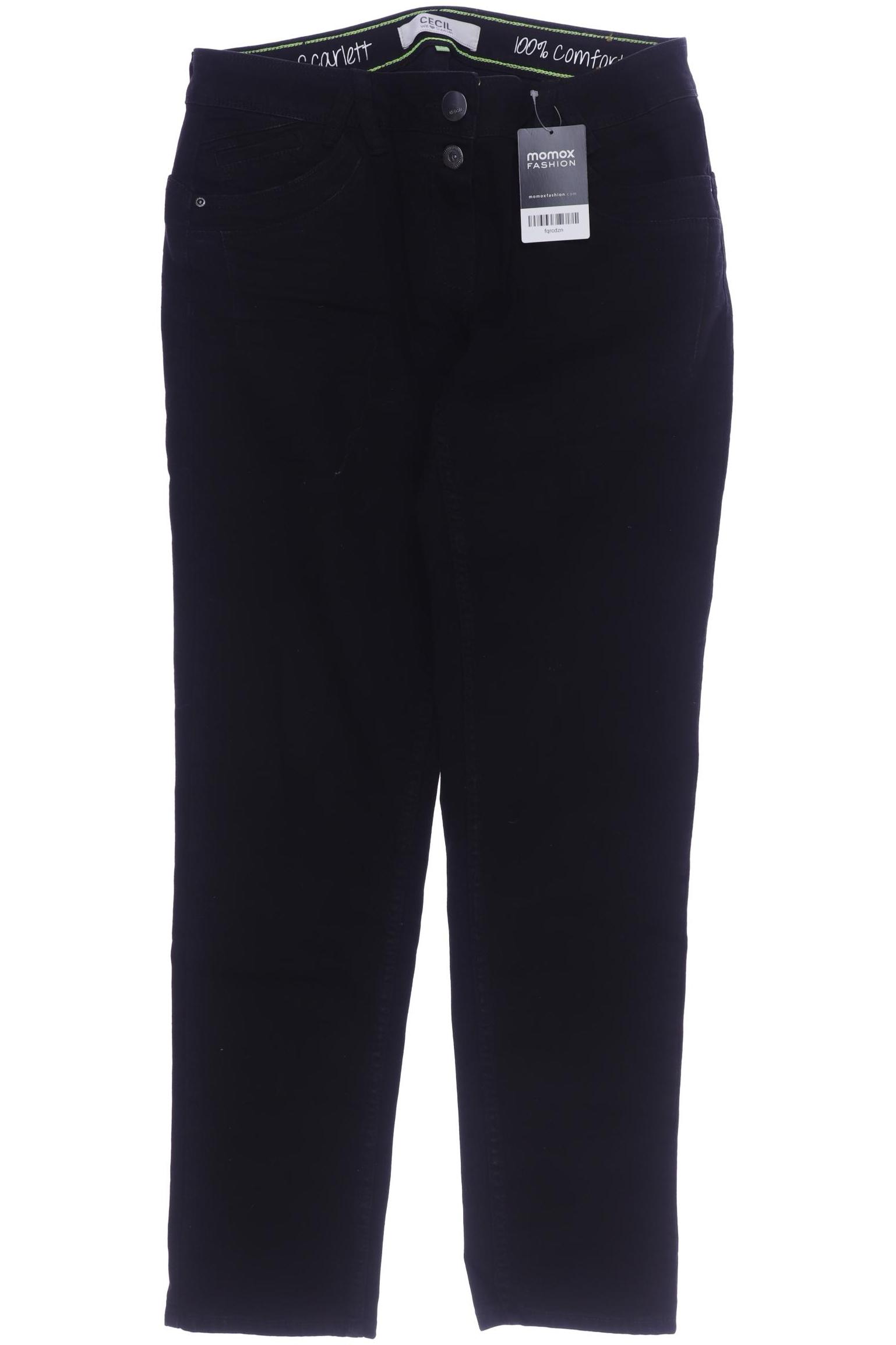 

Cecil Damen Jeans, schwarz, Gr. 40