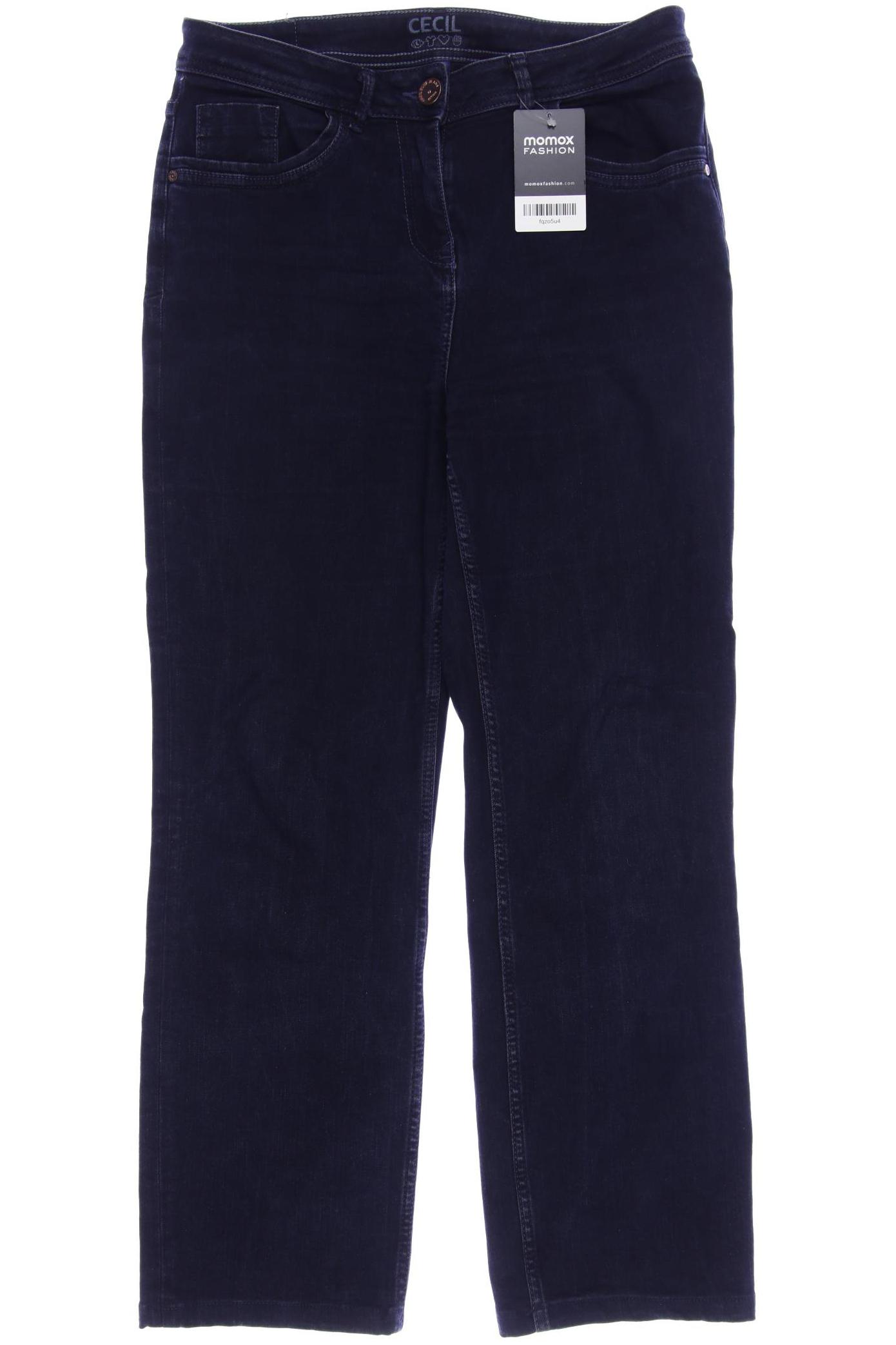 

CECIL Damen Jeans, marineblau