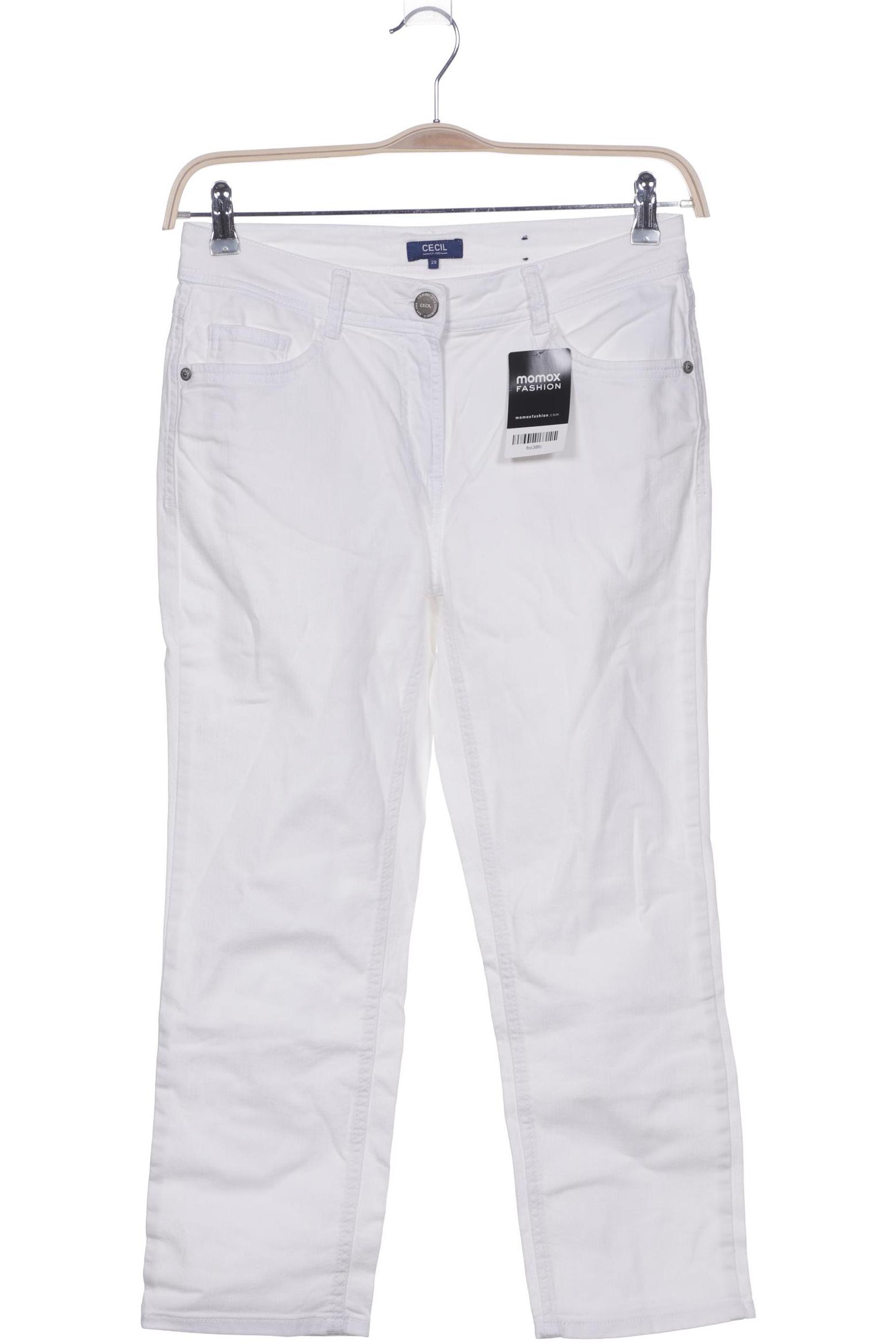 

Cecil Damen Jeans, weiß, Gr. 29