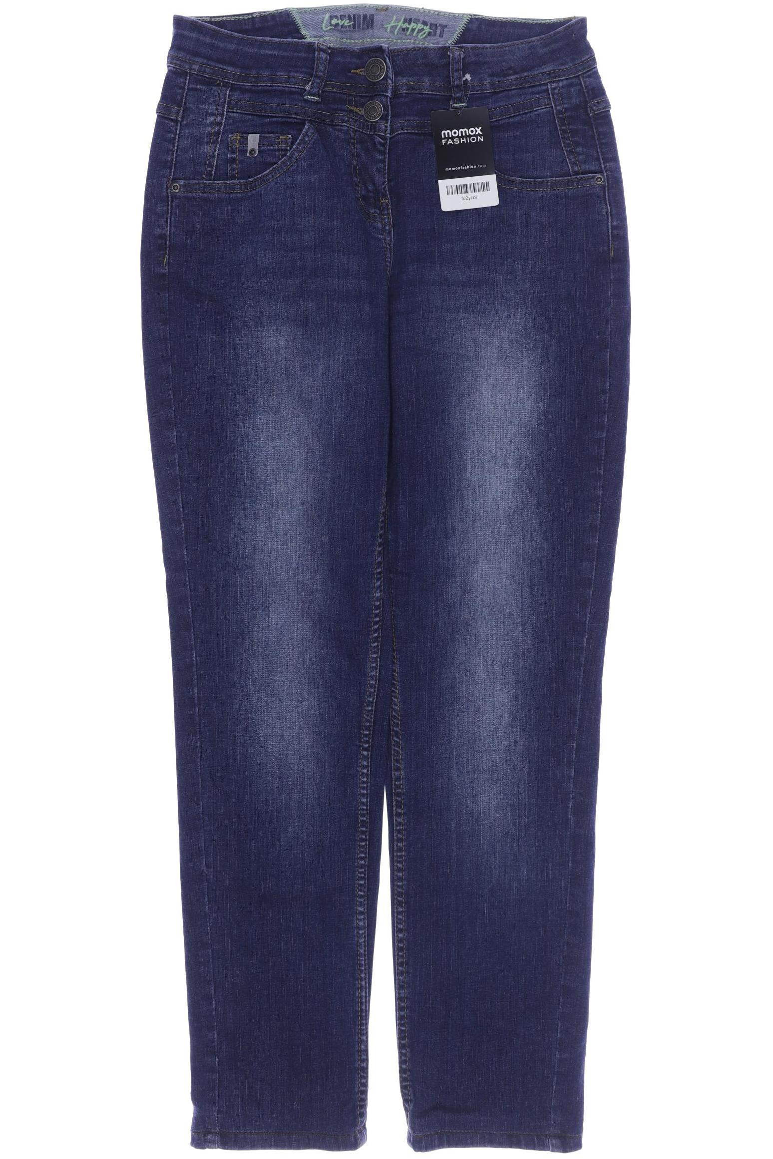 

CECIL Damen Jeans, marineblau