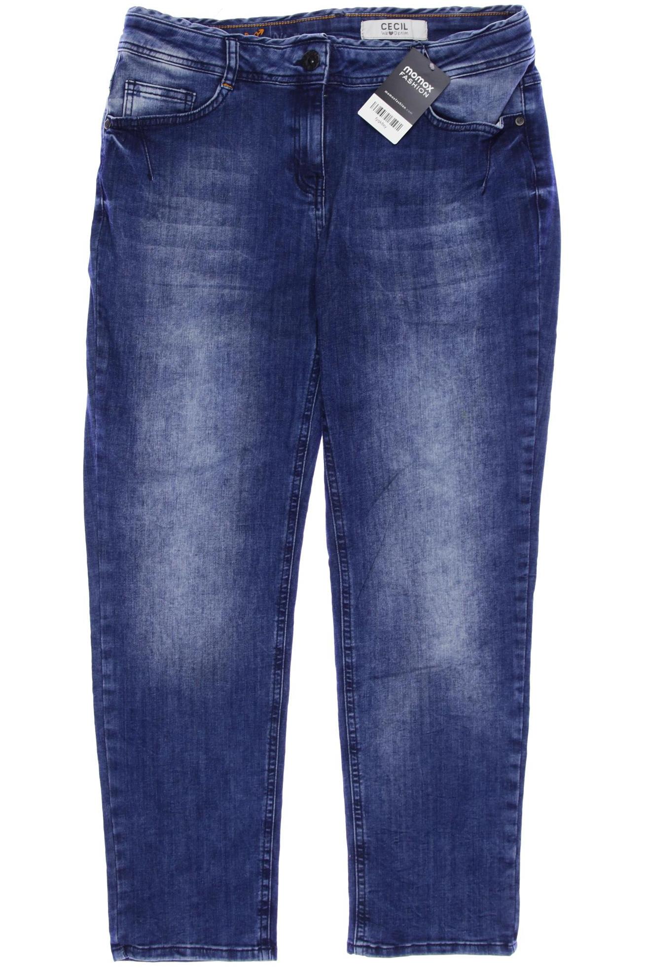 

CECIL Damen Jeans, blau