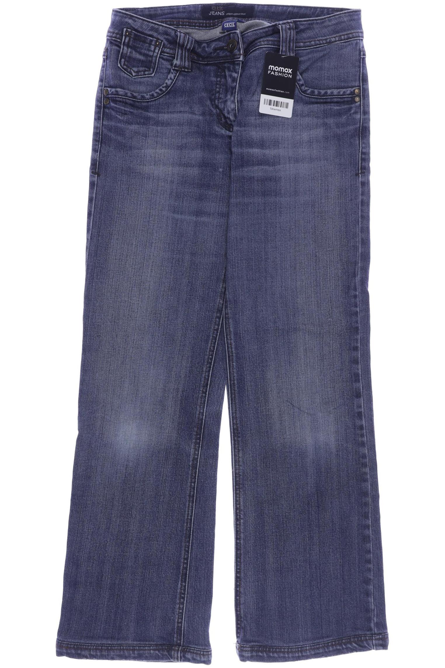 

CECIL Damen Jeans, blau