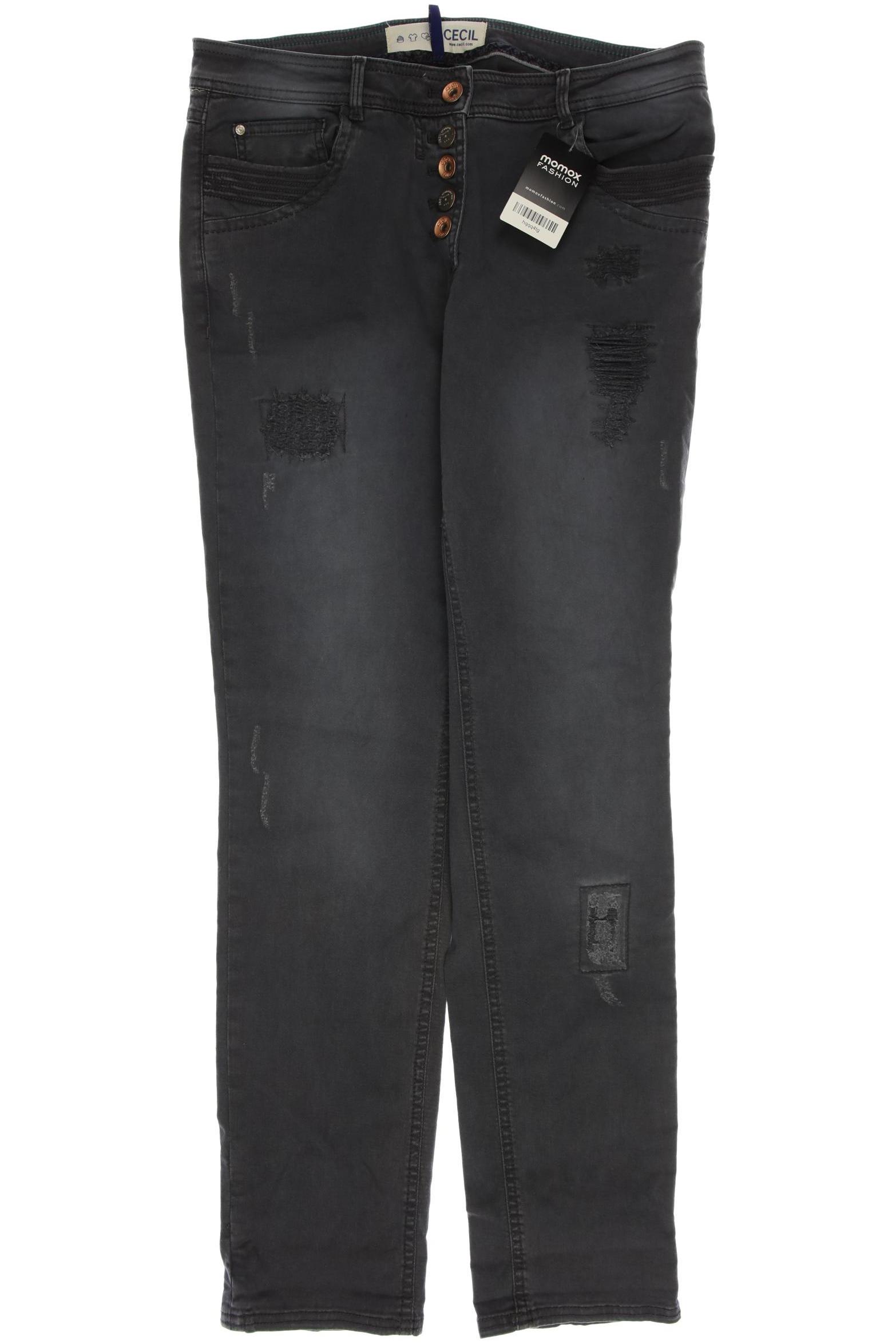 

Cecil Damen Jeans, grau, Gr. 40