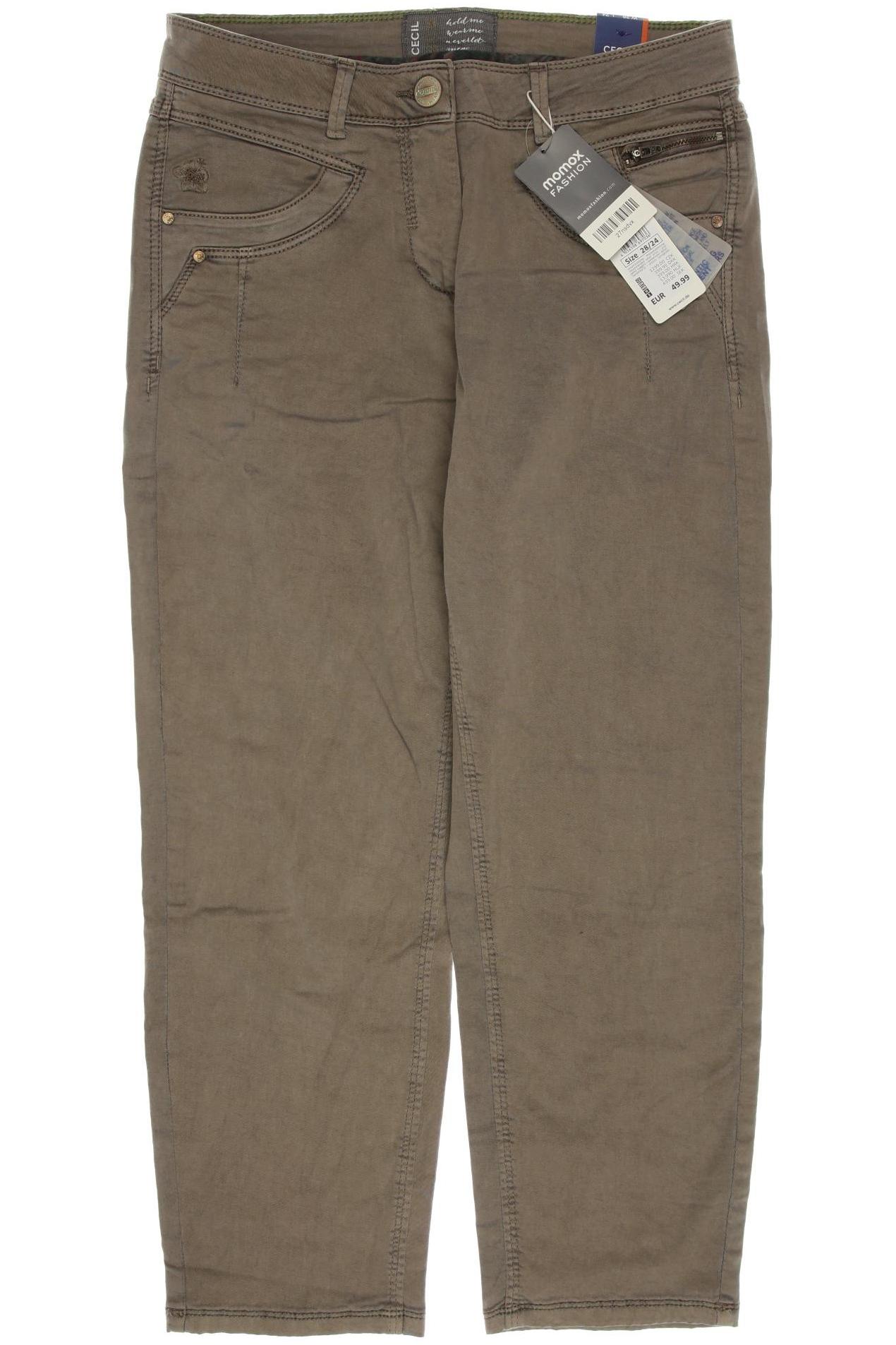 

Cecil Damen Jeans, braun, Gr. 28
