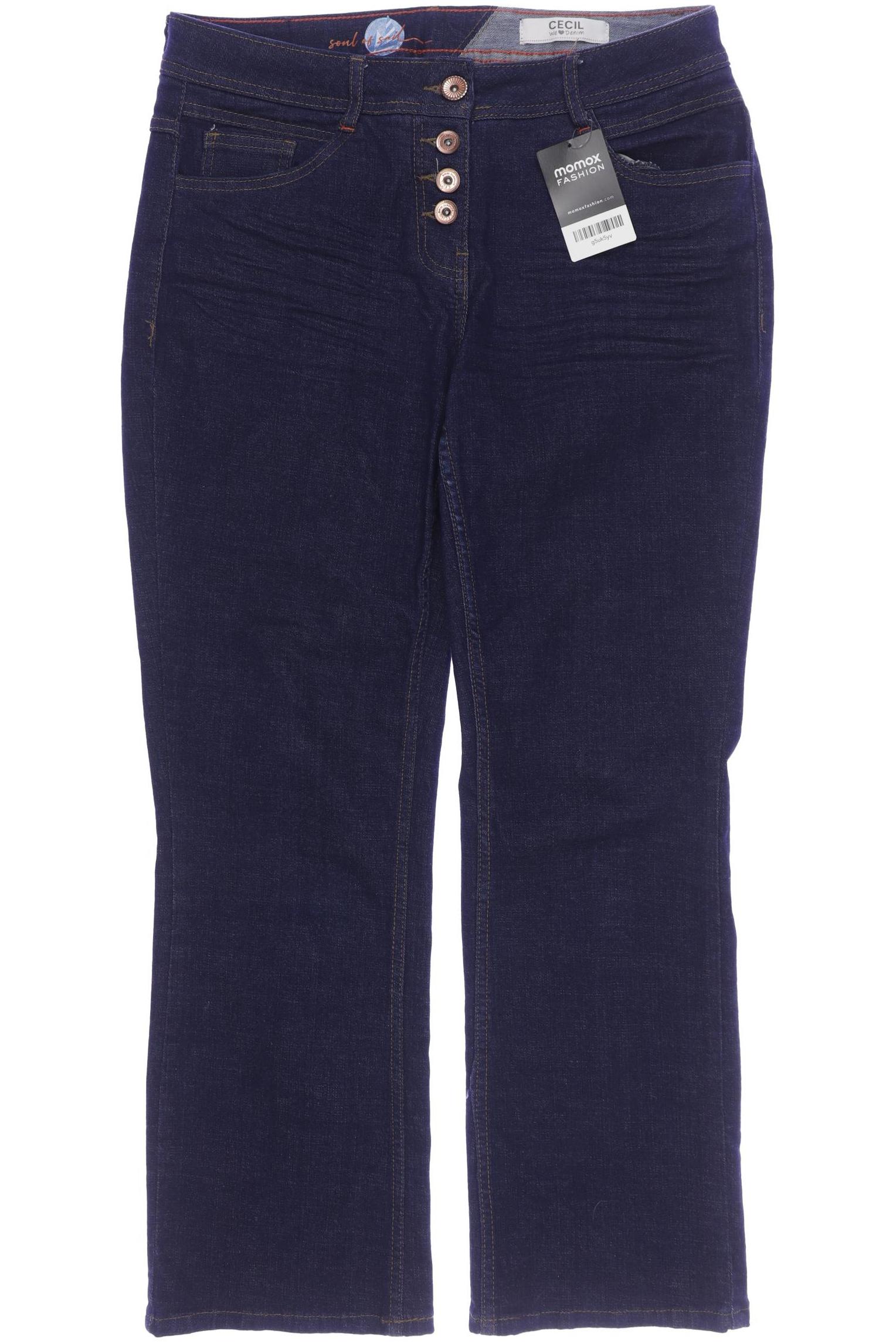 

Cecil Damen Jeans, marineblau, Gr. 30