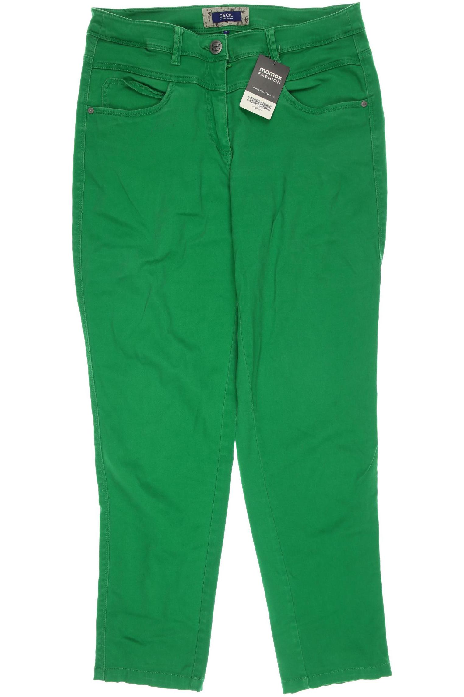 

Cecil Damen Jeans, grün, Gr. 31