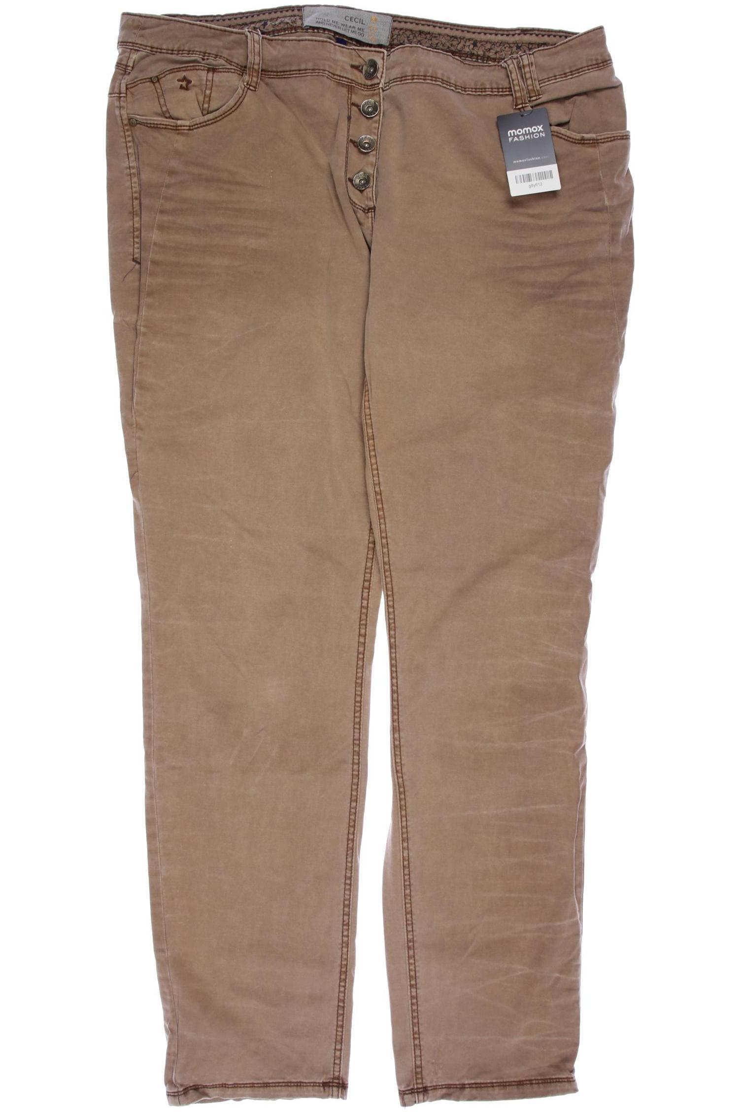 

CECIL Damen Jeans, braun