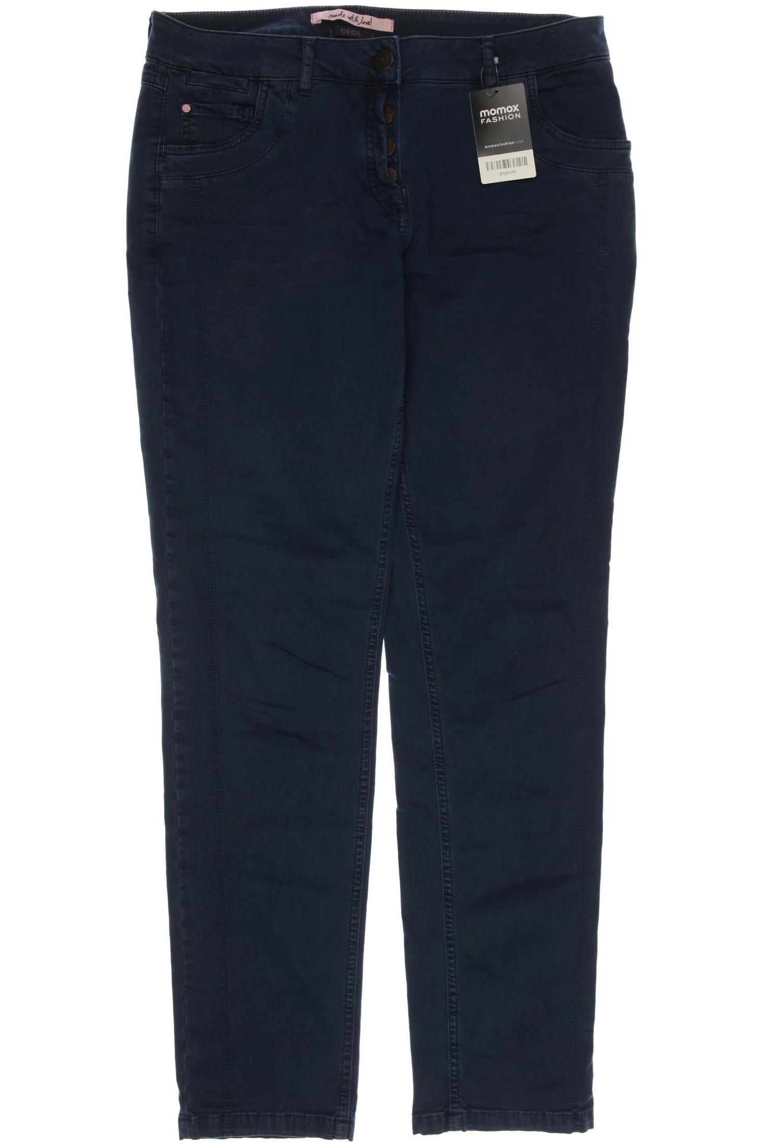 

CECIL Damen Jeans, marineblau