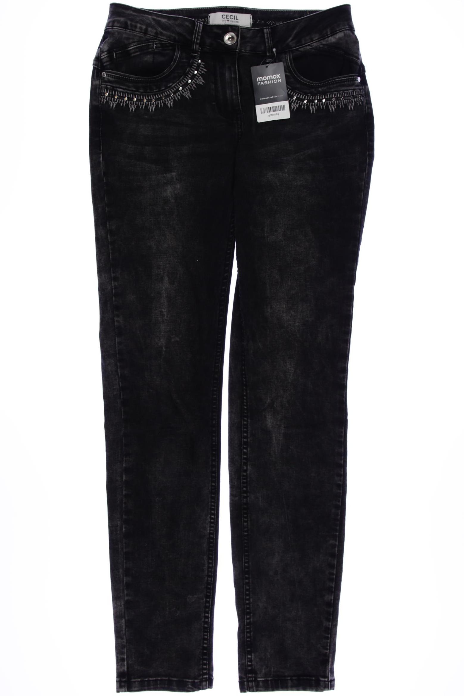 

Cecil Damen Jeans, schwarz, Gr. 27