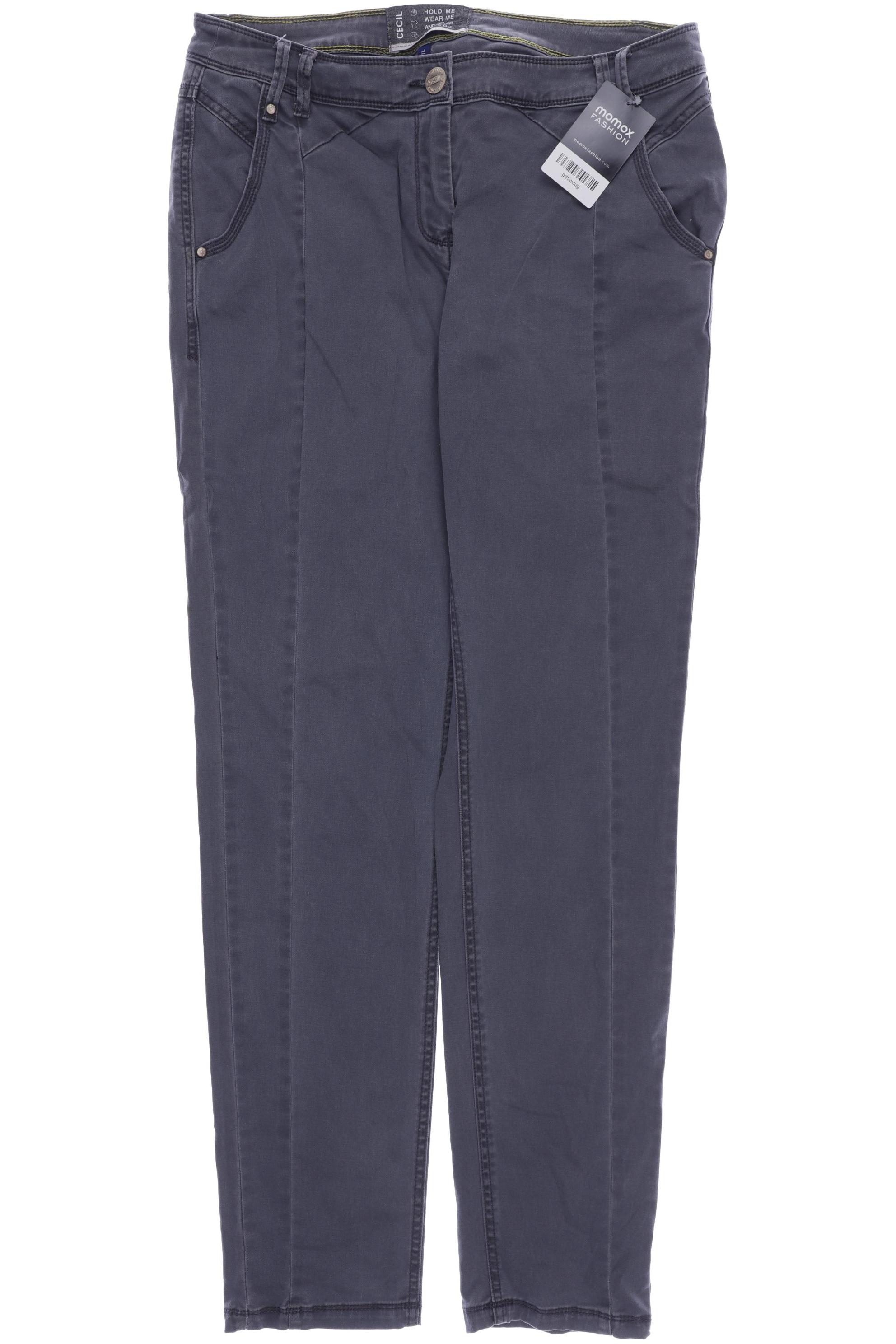 

CECIL Damen Jeans, grau